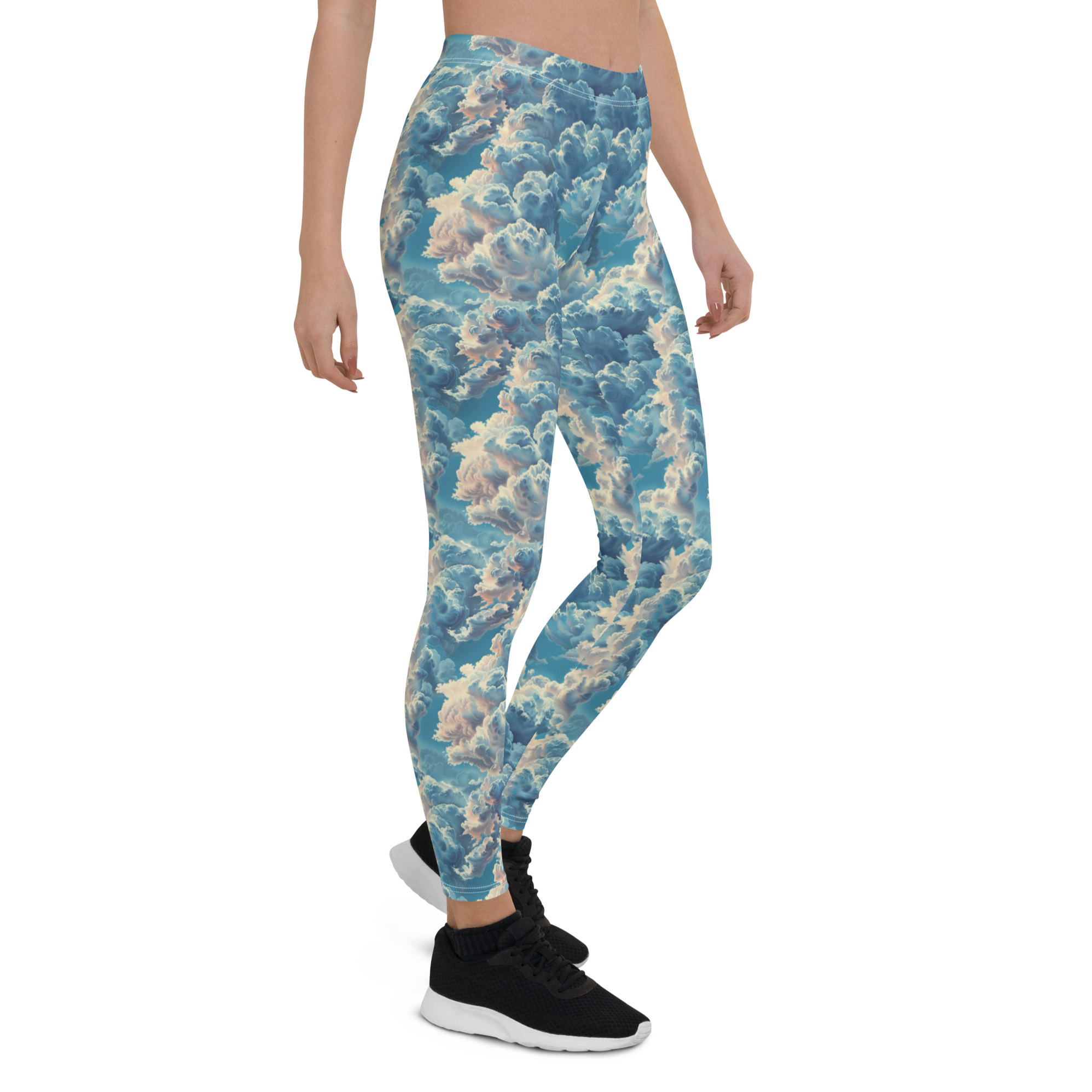 Cloudy Sky Leggings | GearBunch