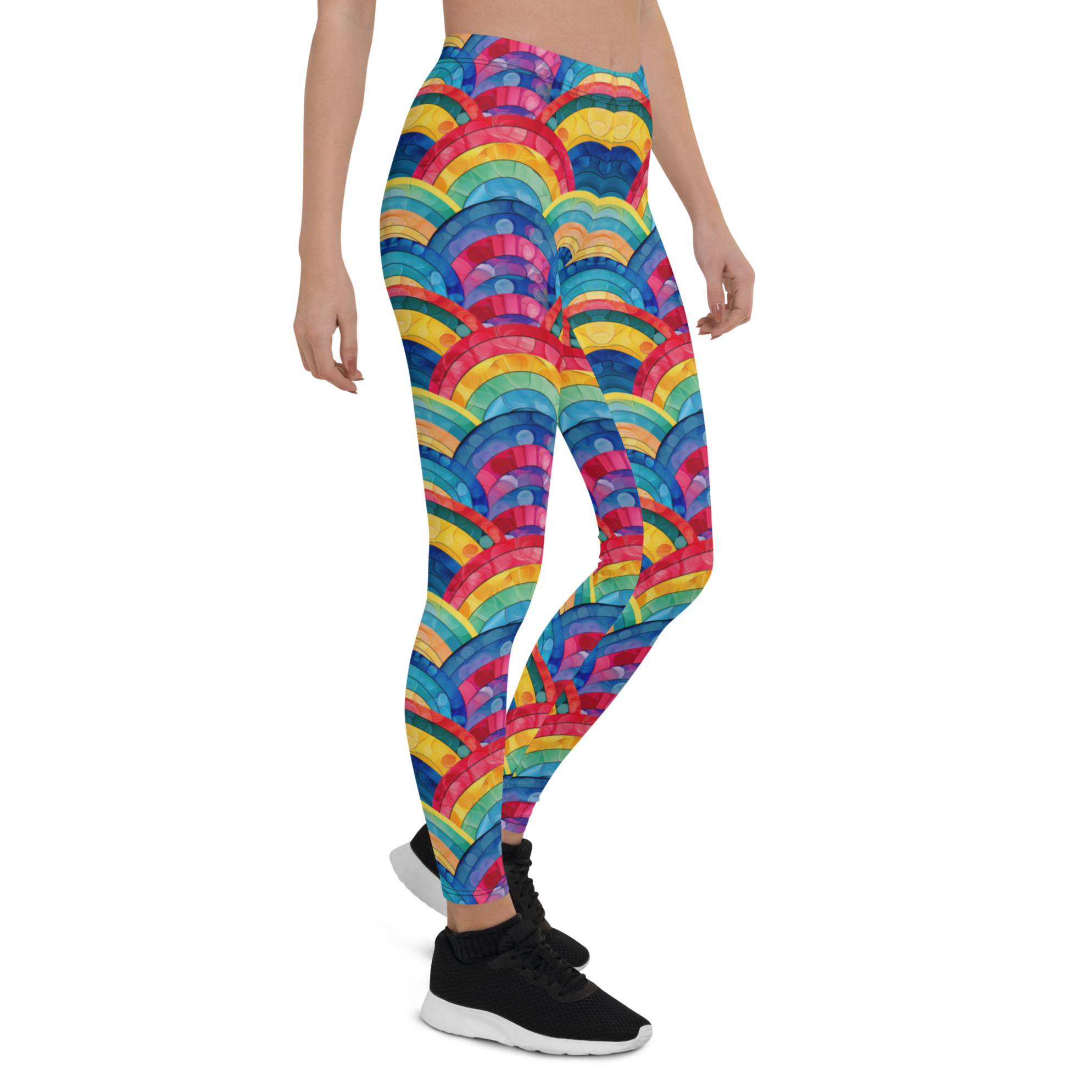 Rainy Rainbow Leggings | GearBunch