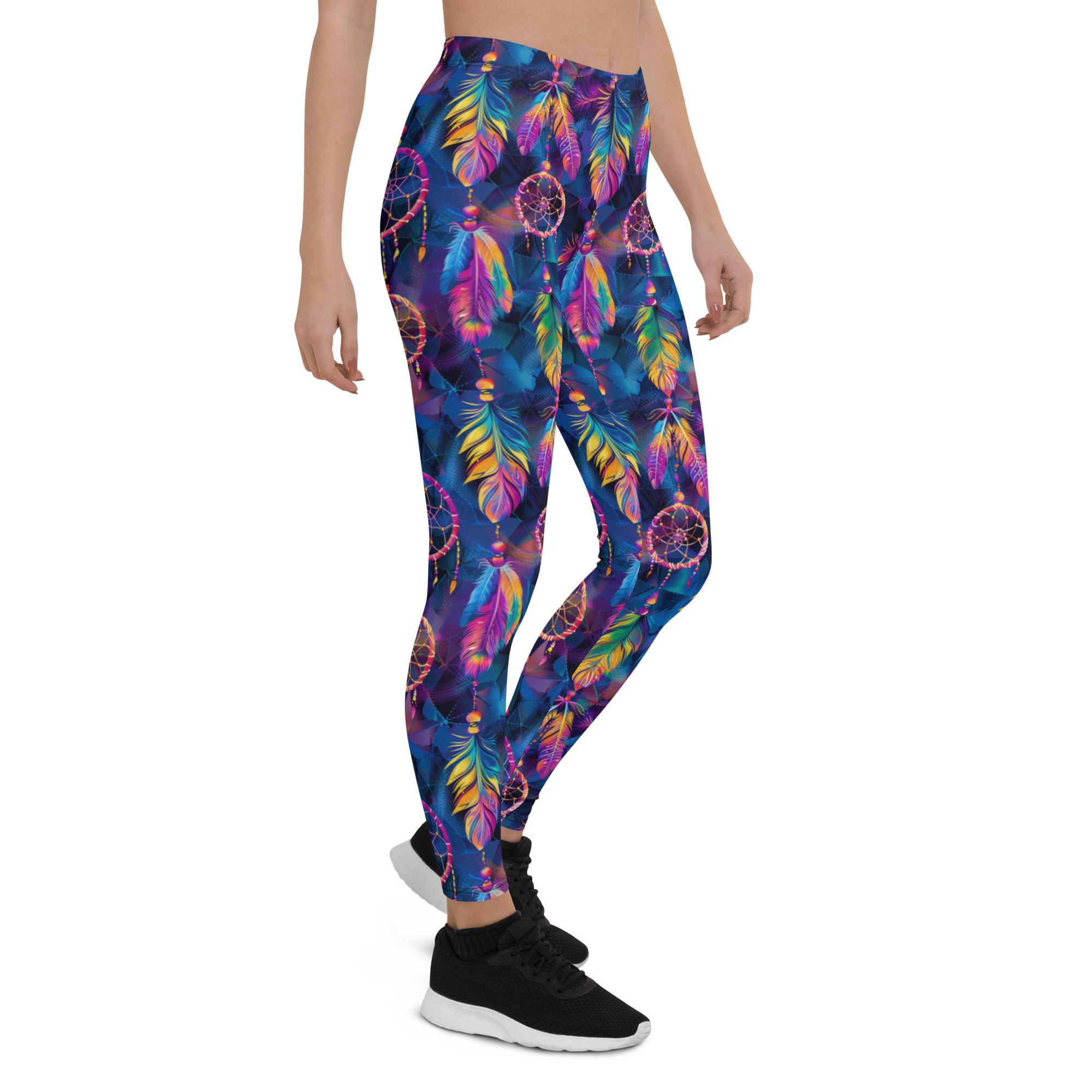 Neon Dreamcatcher Leggings | GearBunch