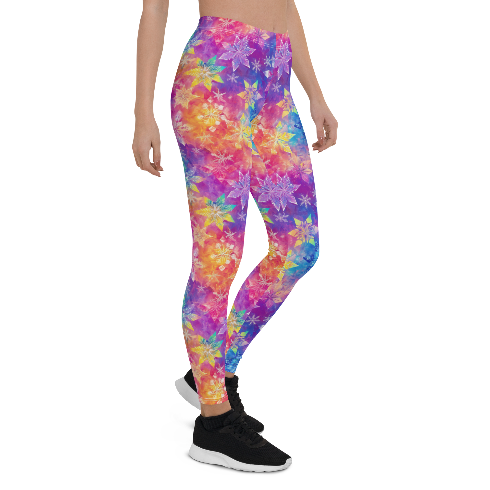 Festive Snowflake Leggings | GearBunch