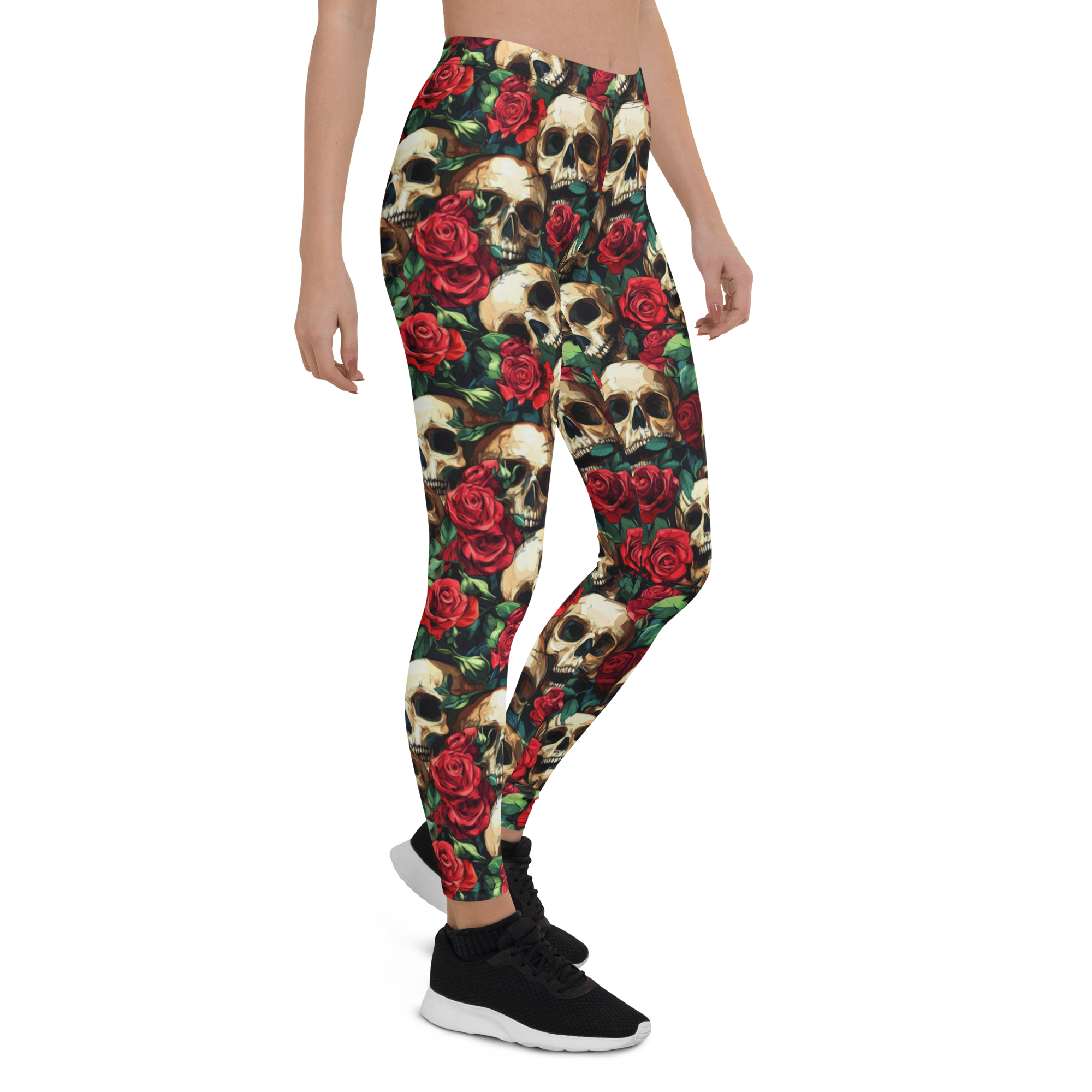 Garden Skull Leggings | GearBunch