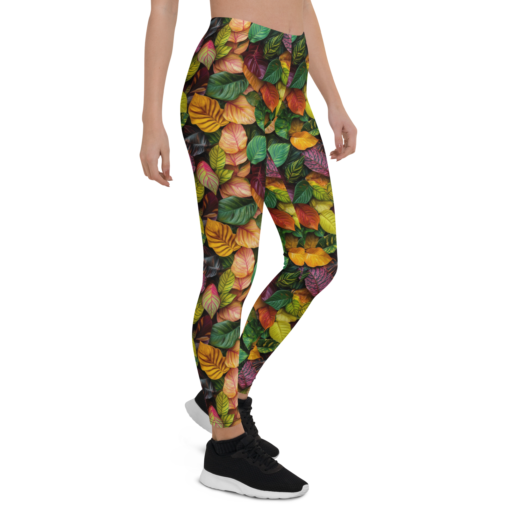 Jungle Leaf Leggings | GearBunch