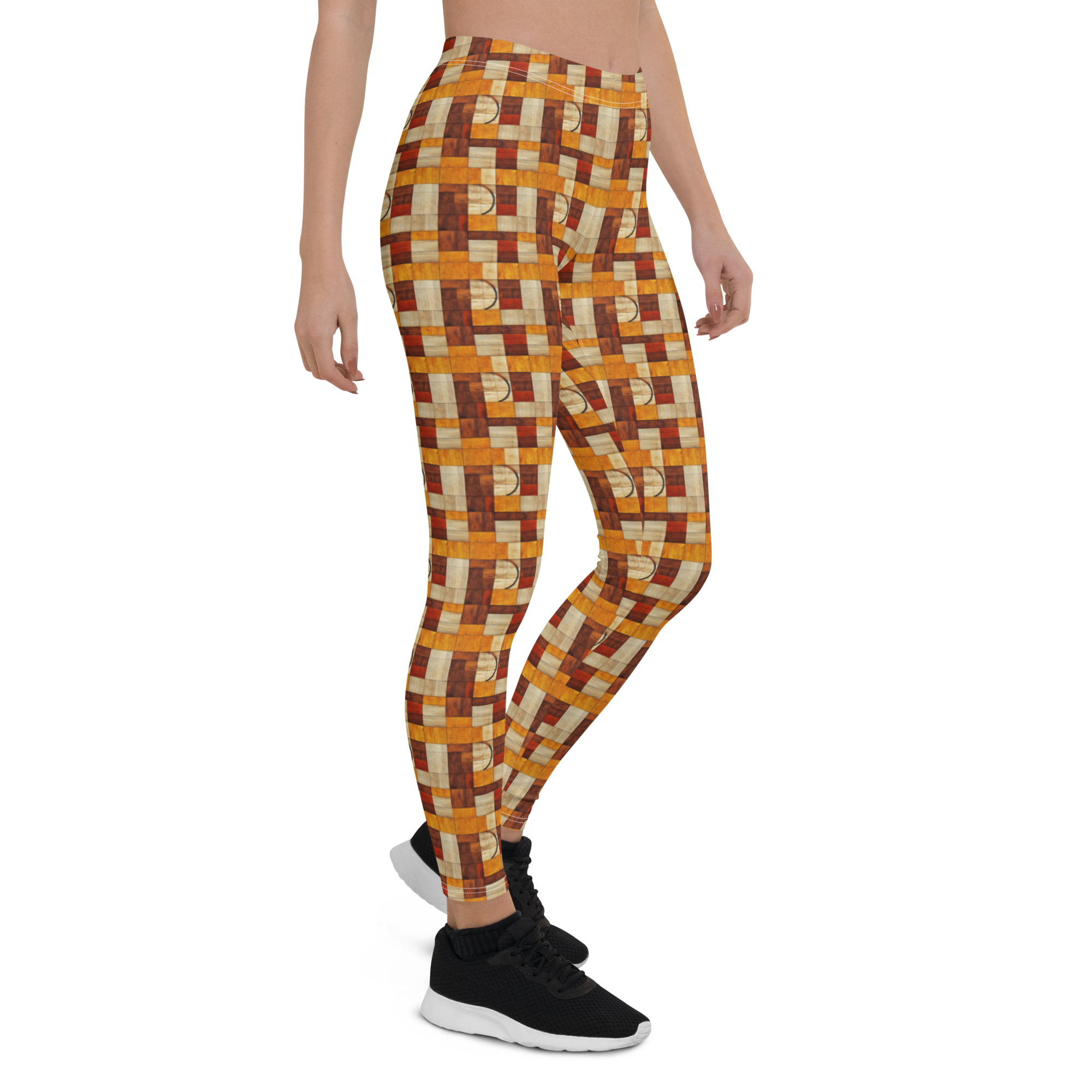 Wooden Patch Leggings | GearBunch