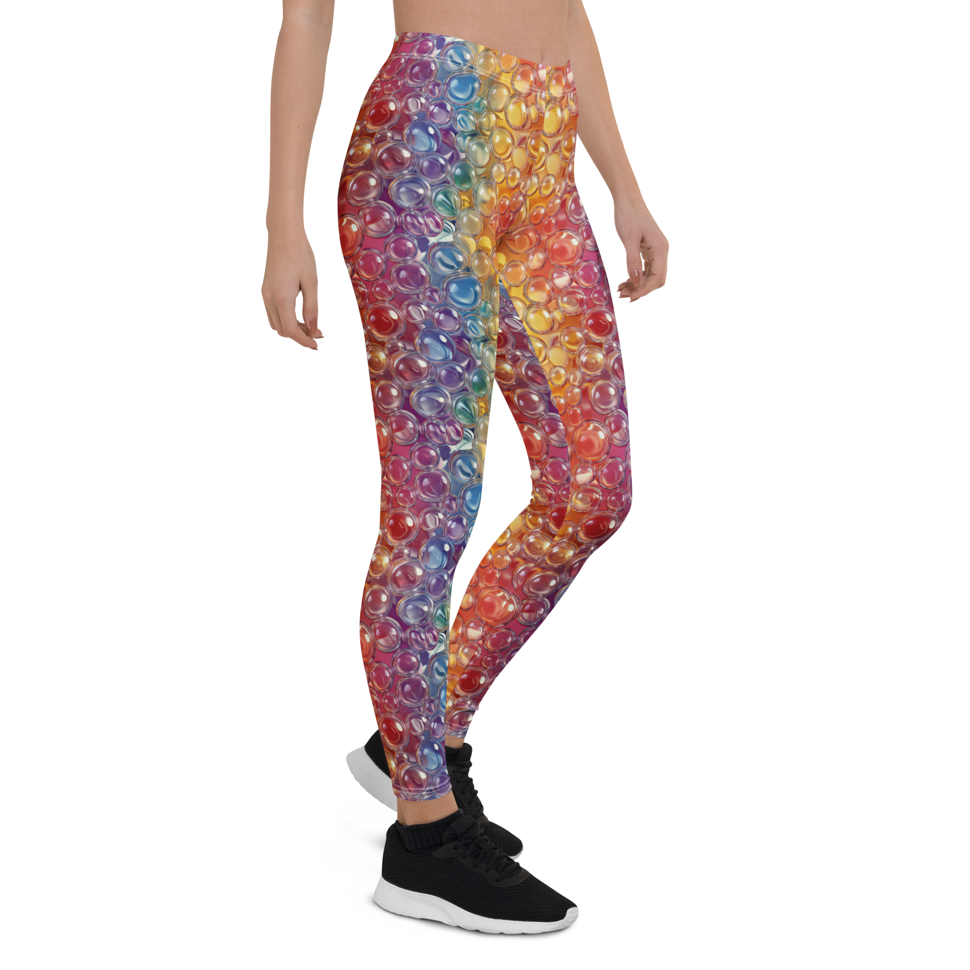 Rainbow Bubble Leggings | GearBunch