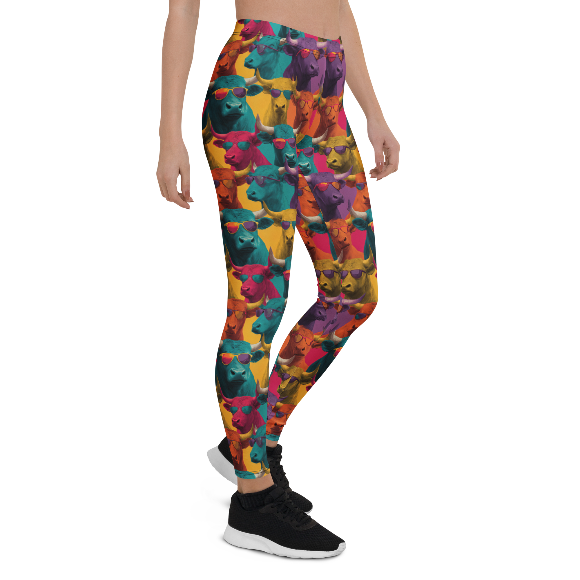 Cool Bovine Leggings | GearBunch