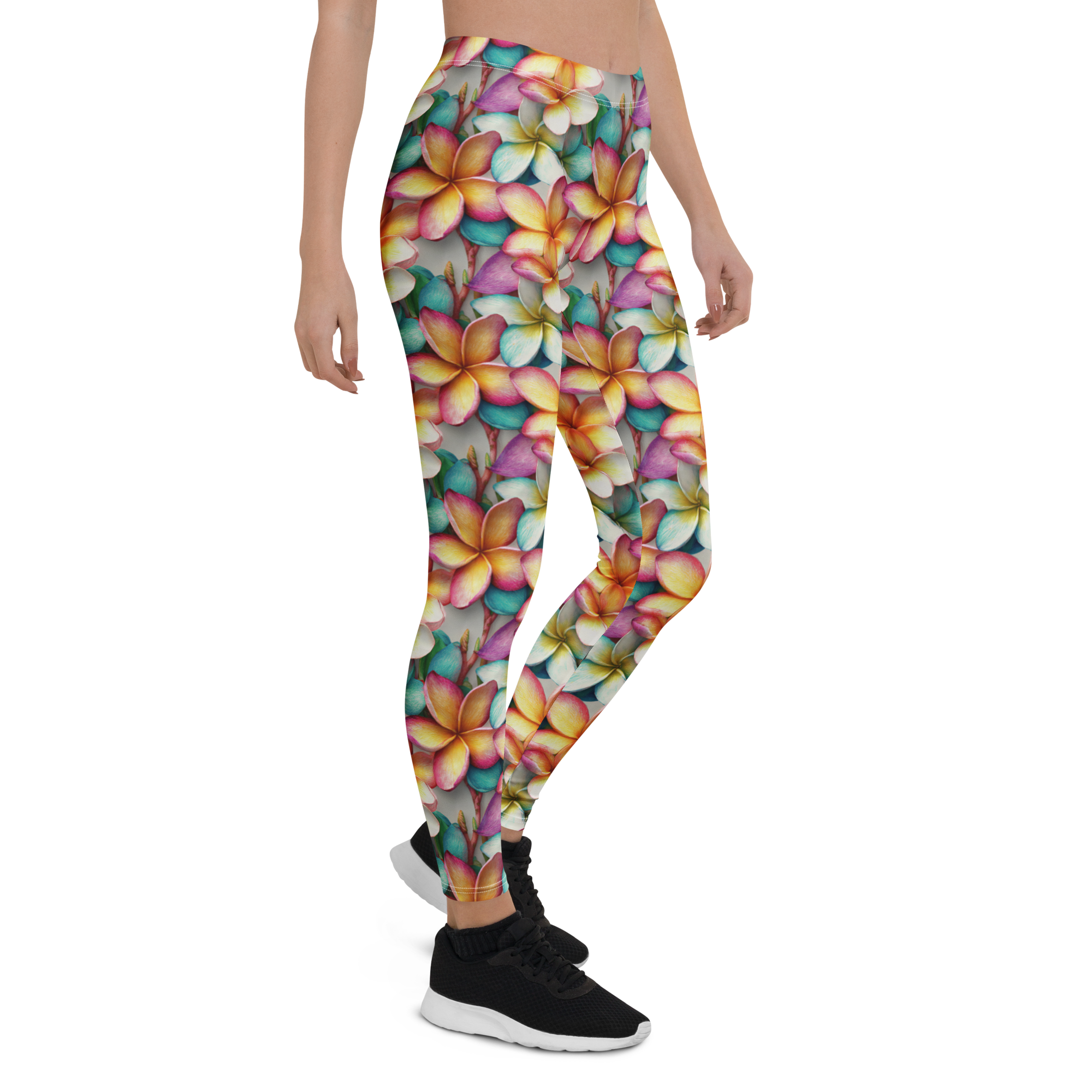 Frangipani Bay Leggings | GearBunch