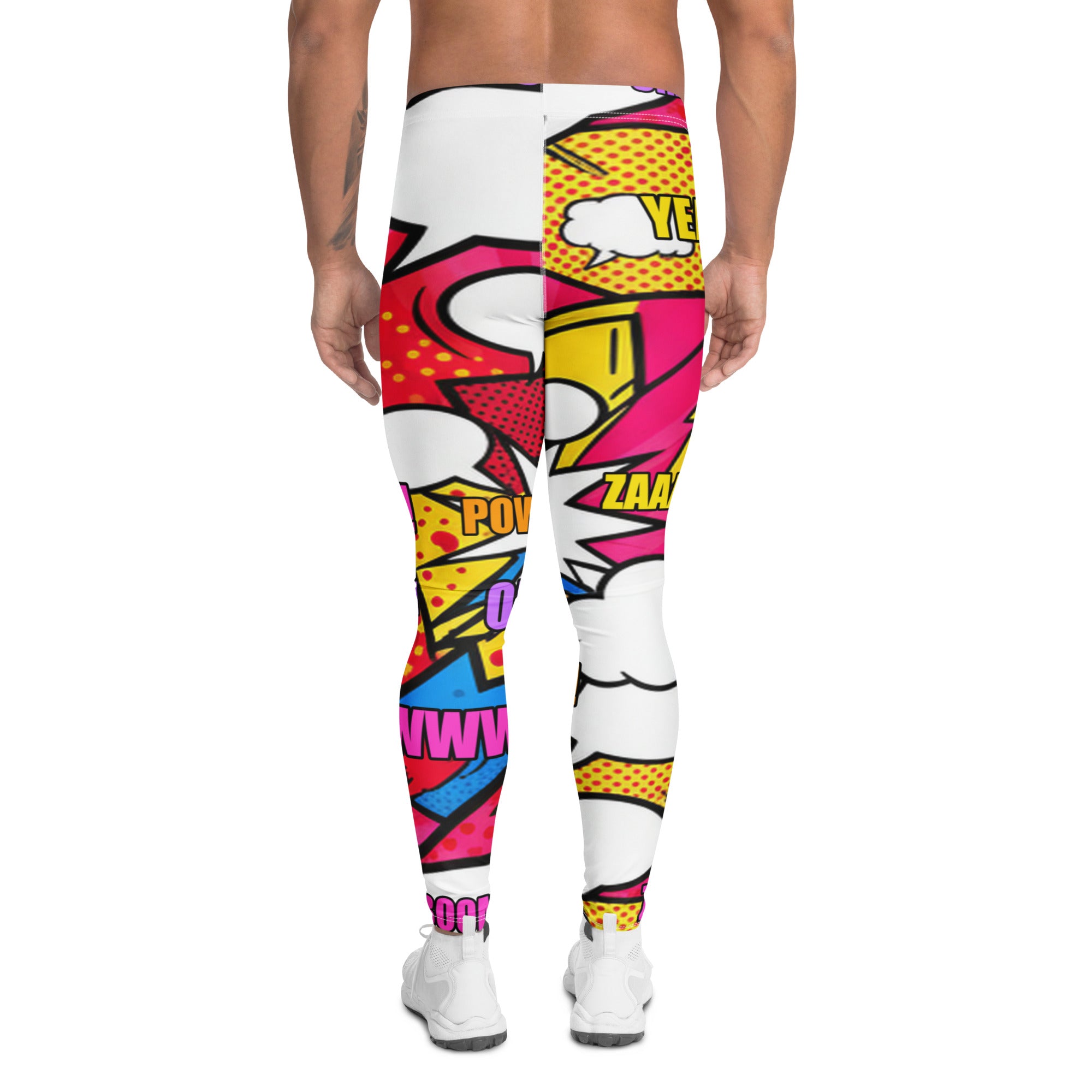 Comic Pop Retro Red Meggings | GearBunch