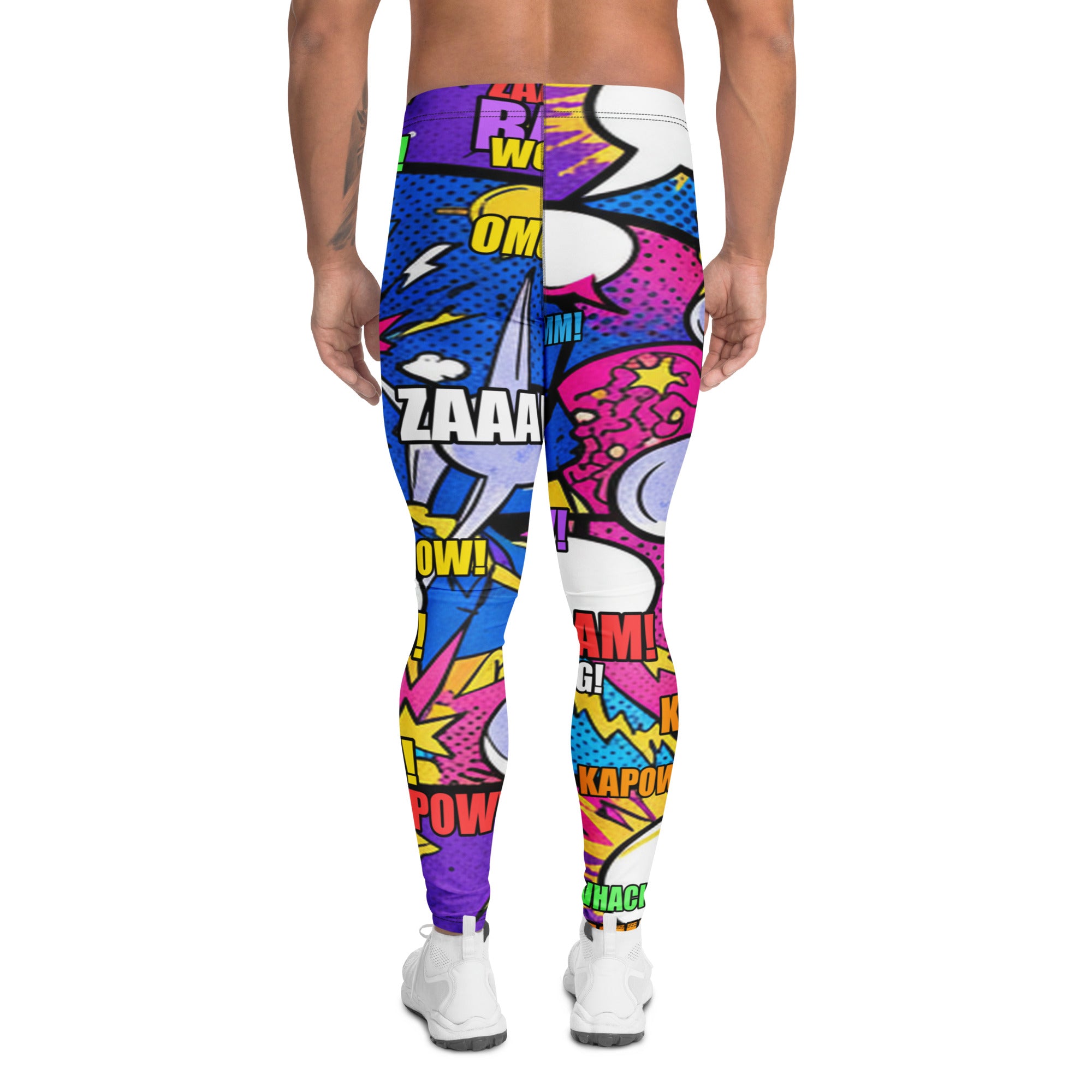Comic Strip Cosmic Boom Meggings | GearBunch