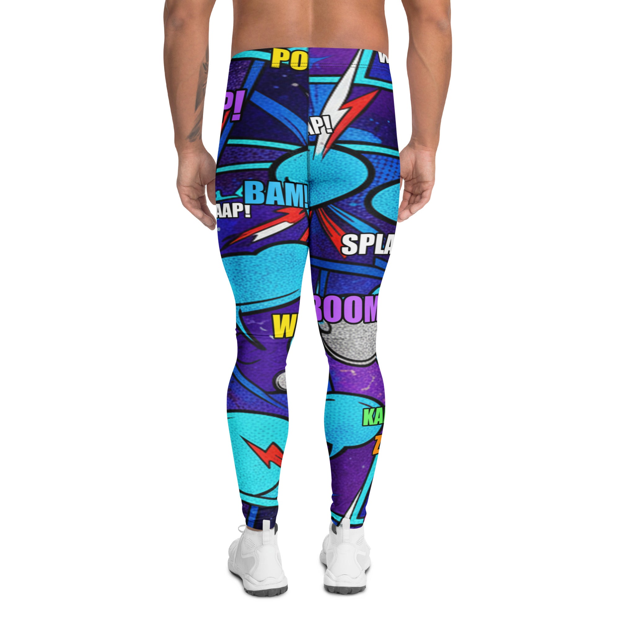 Comic Strip Space Battle Meggings | GearBunch