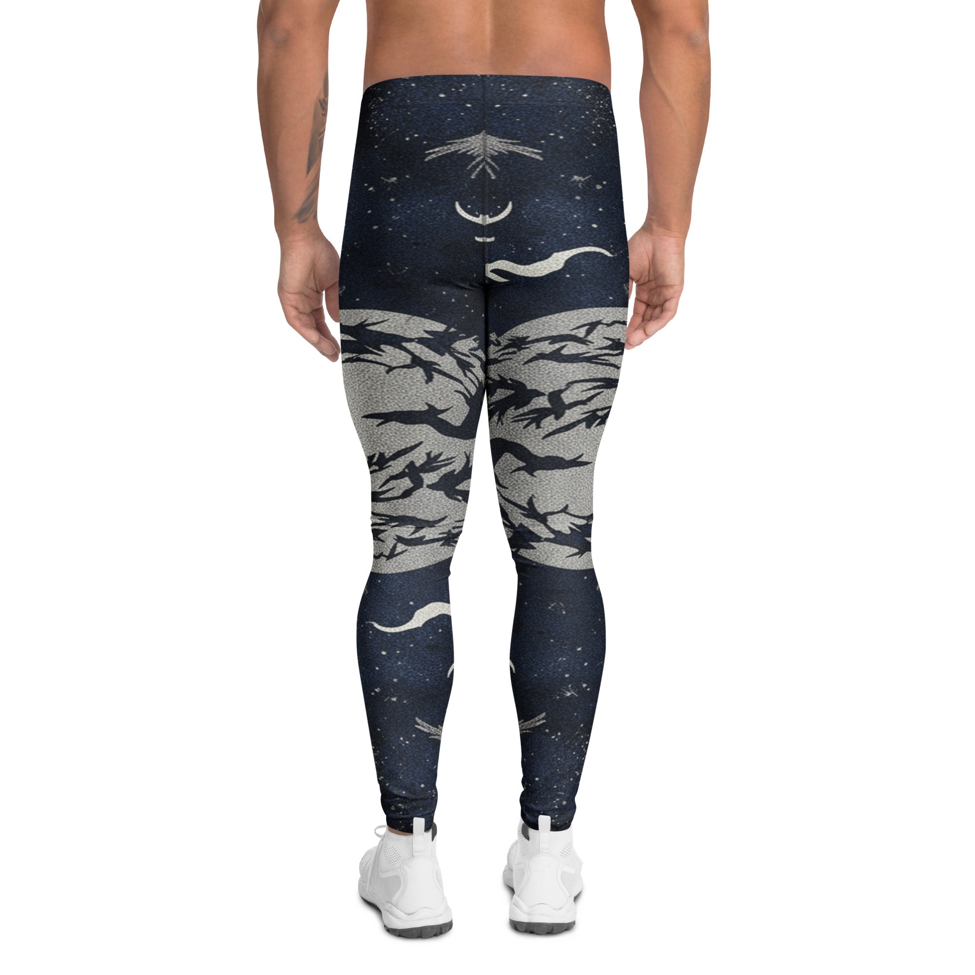 Crow Murmuration Moonlit Meggings | GearBunch