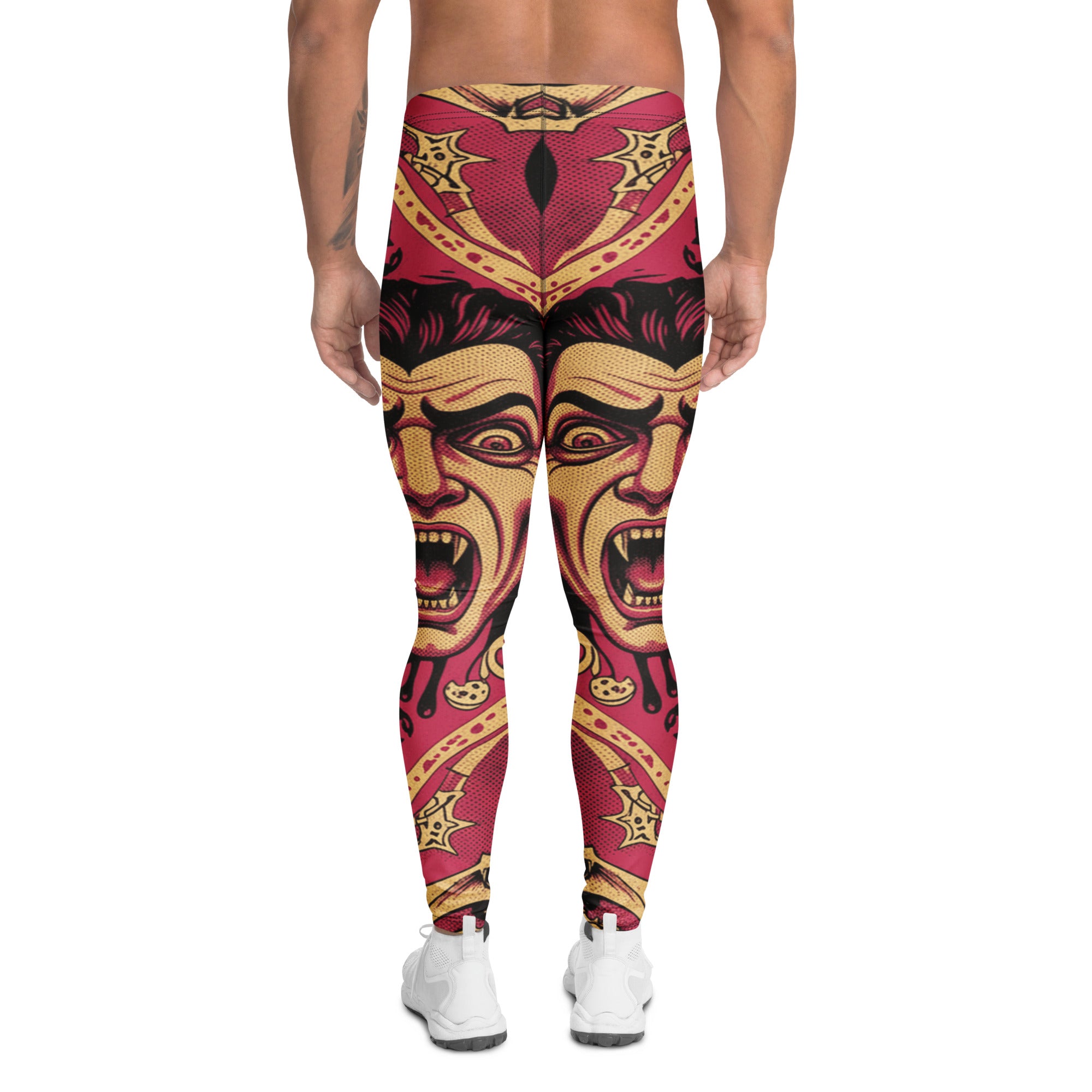 Hammer Horror Poster Collage Meggings | GearBunch