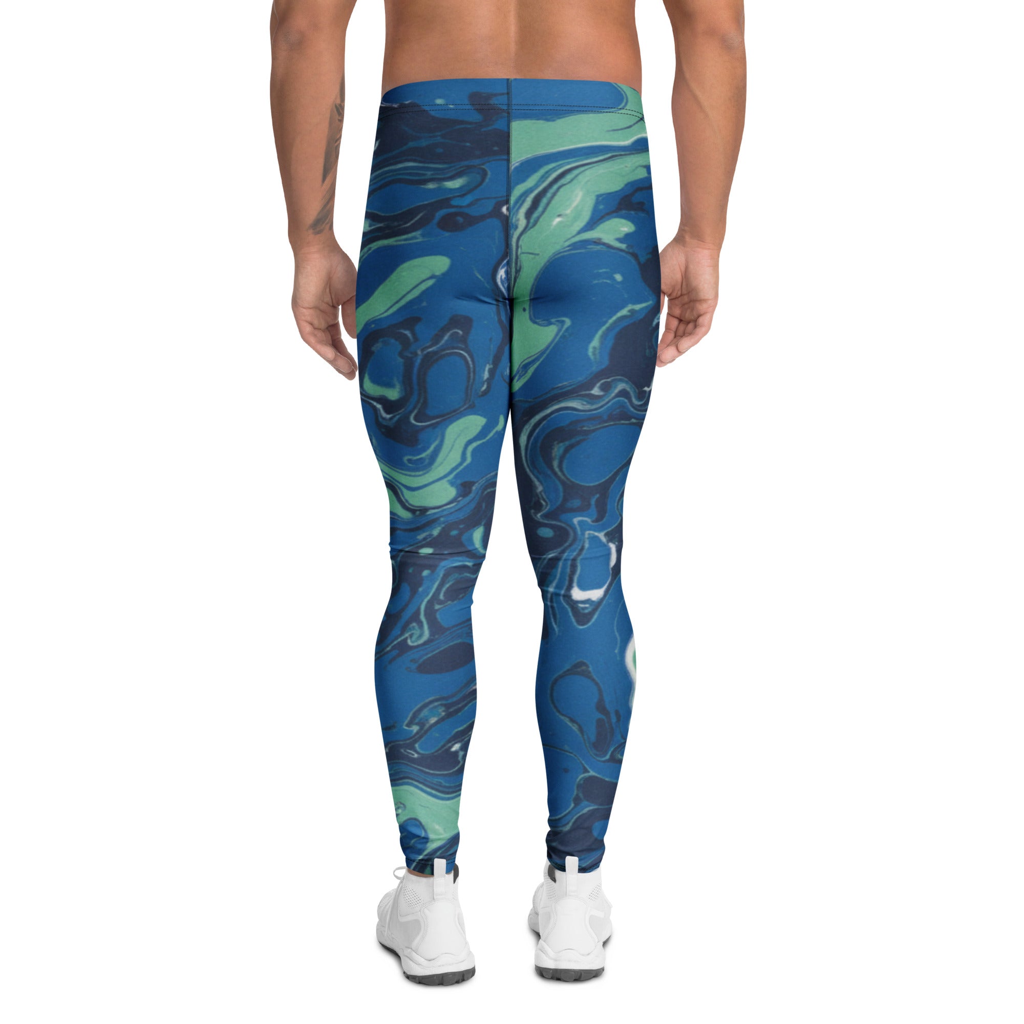 Liquid Marble Ocean Current Meggings | GearBunch