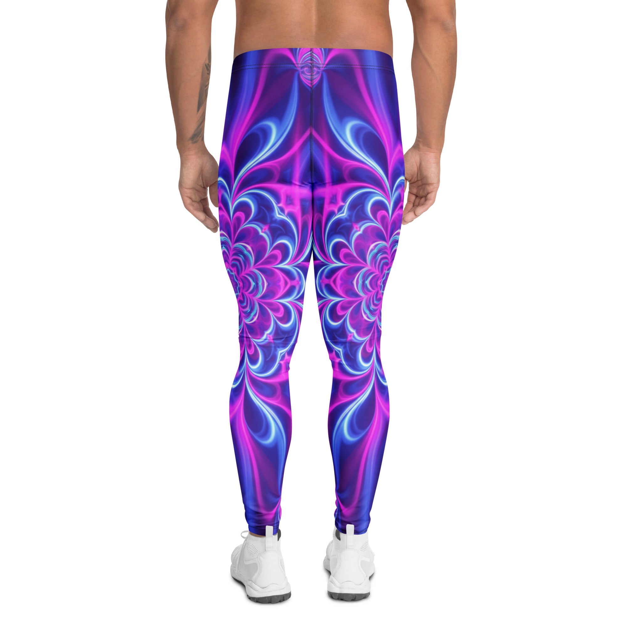 Psychedelic Ultraviolet Bloom Meggings | GearBunch