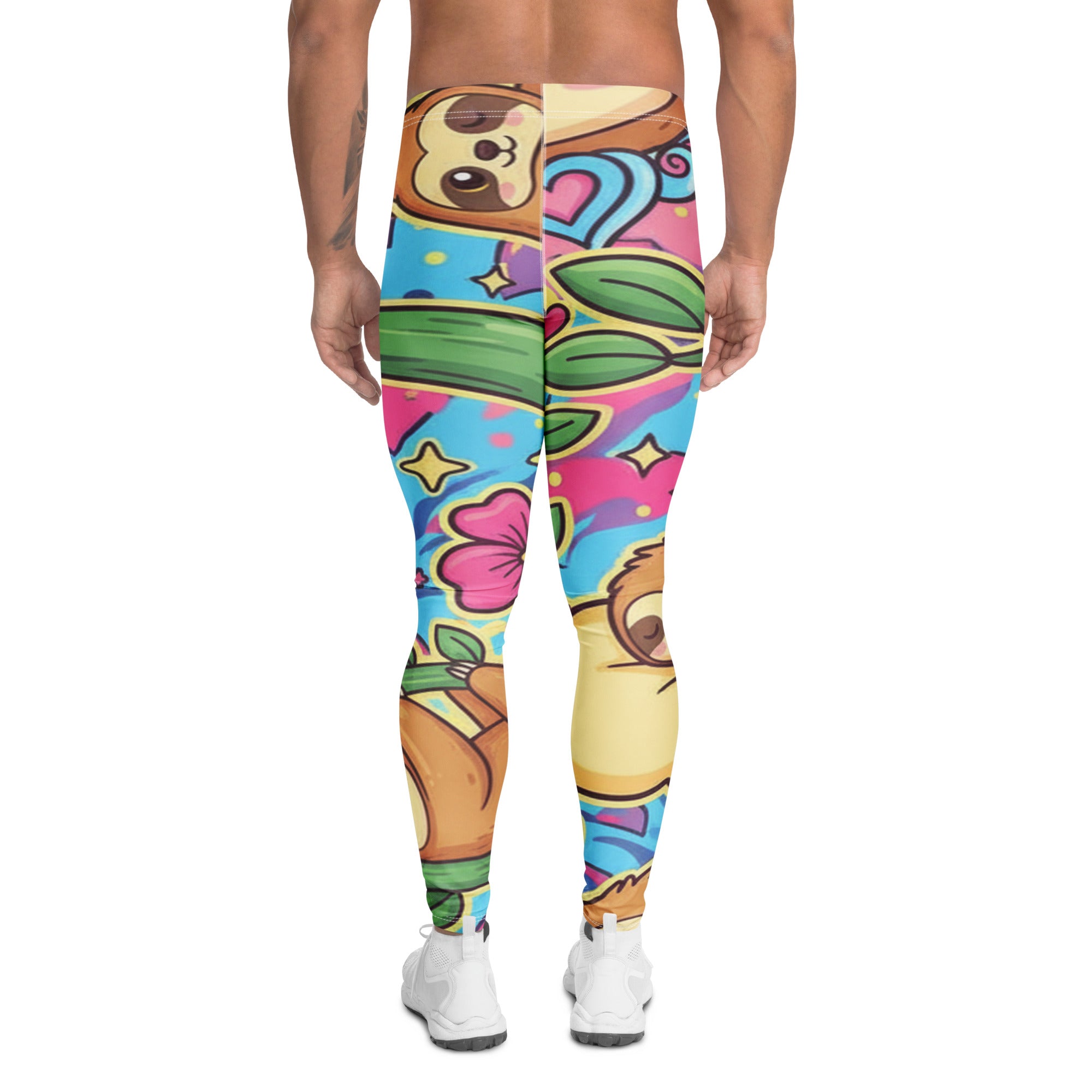 Vibrant Sloth Chill Meggings | GearBunch