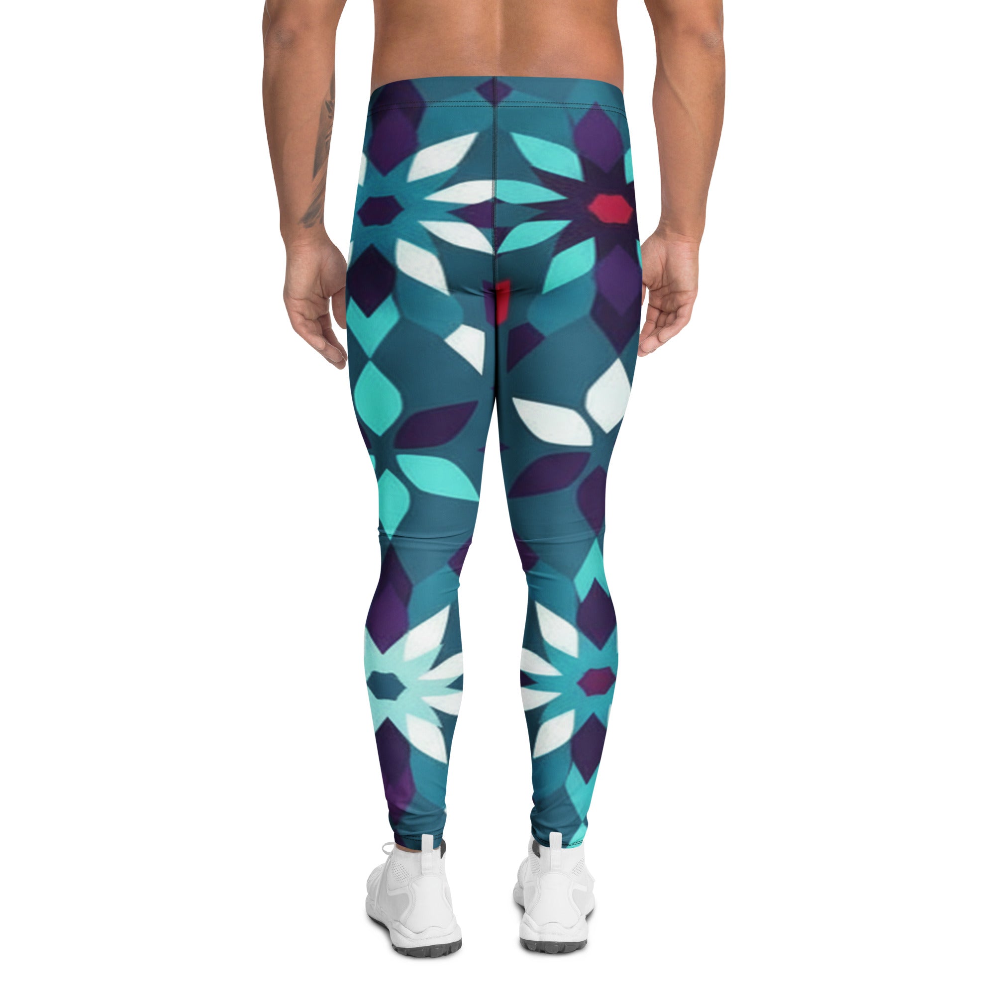 Zellige Crimson Teal Meggings | GearBunch