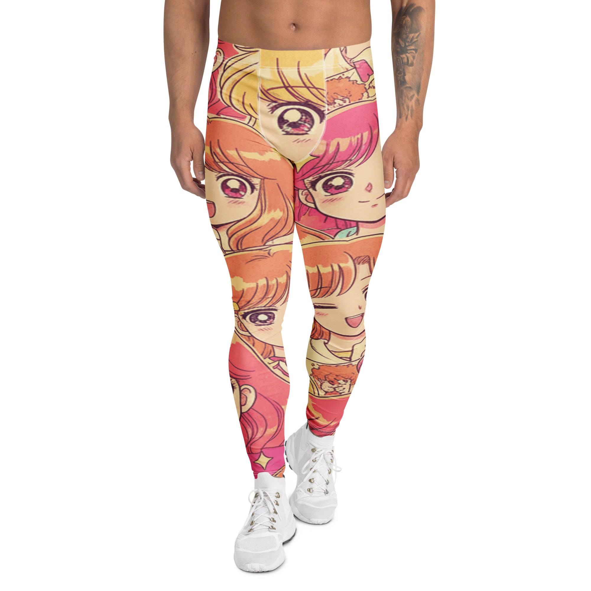 Anime Collage Retro Shojo Meggings | GearBunch