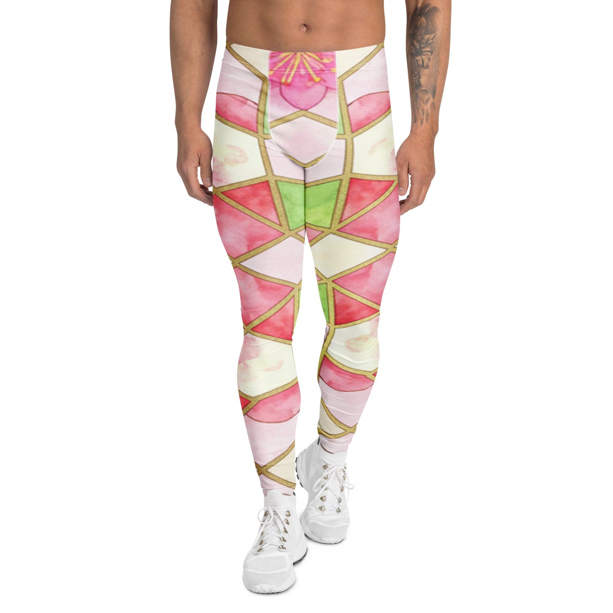 Arabic Cherry Blossom Meggings | GearBunch