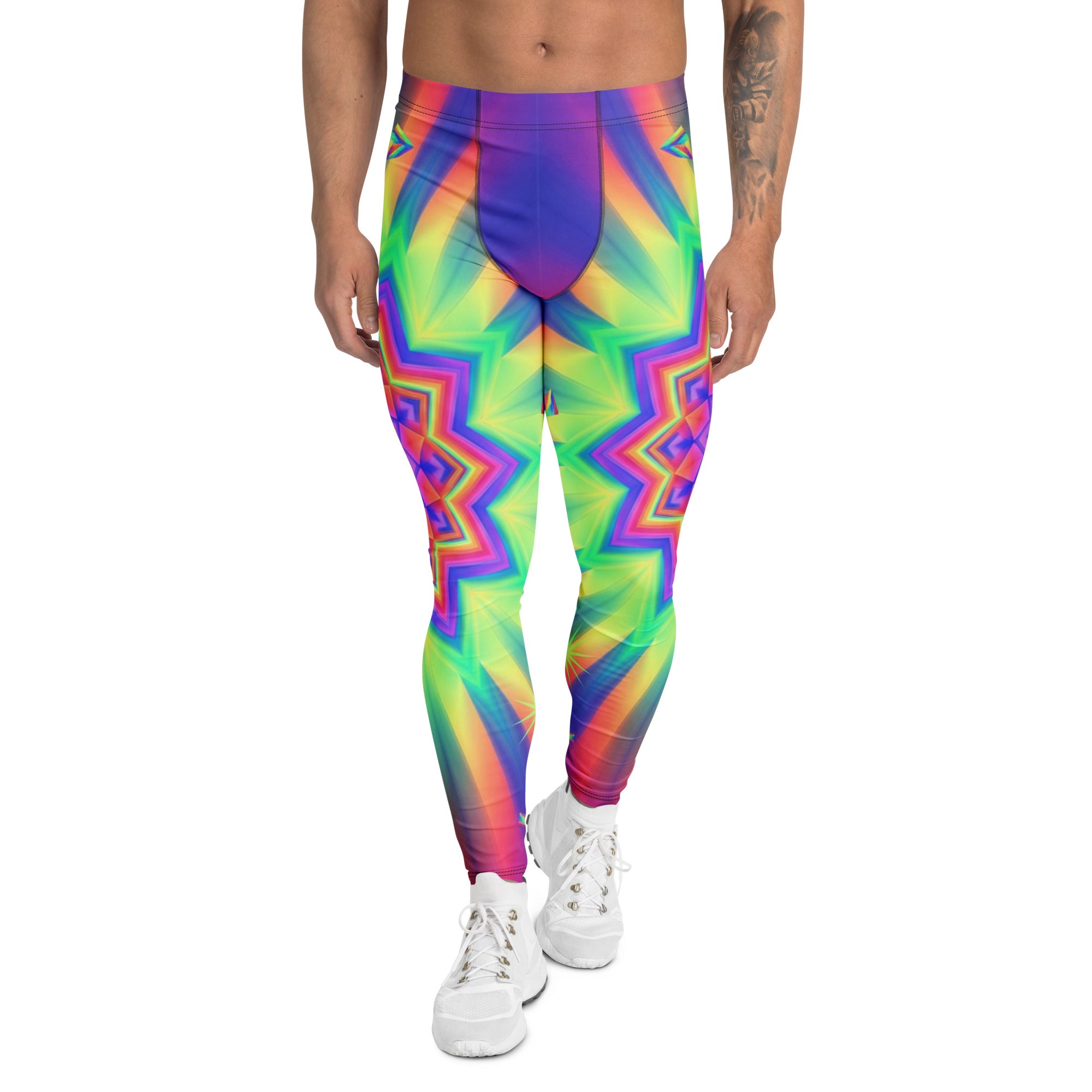 Psychedelic Starburst Prism Meggings | GearBunch