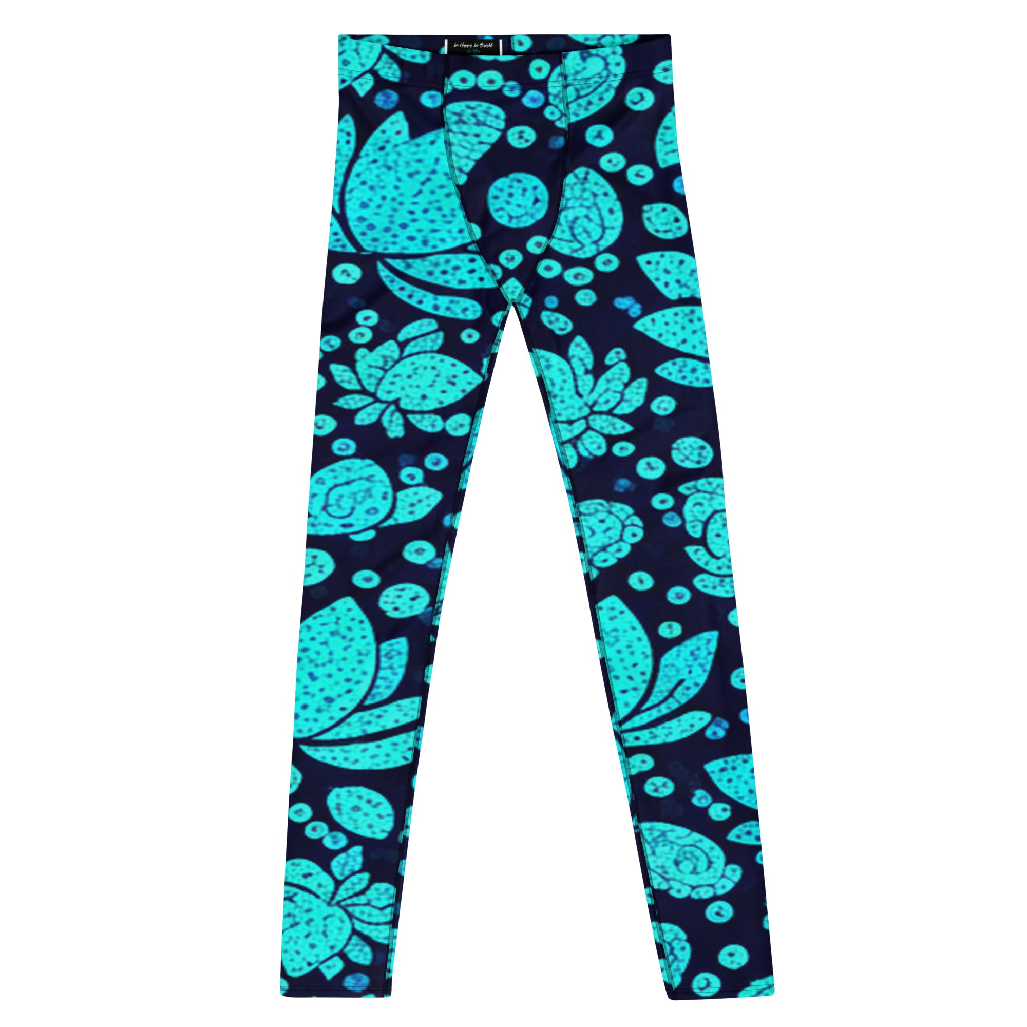 Teal Lotus Paillette Meggings | GearBunch