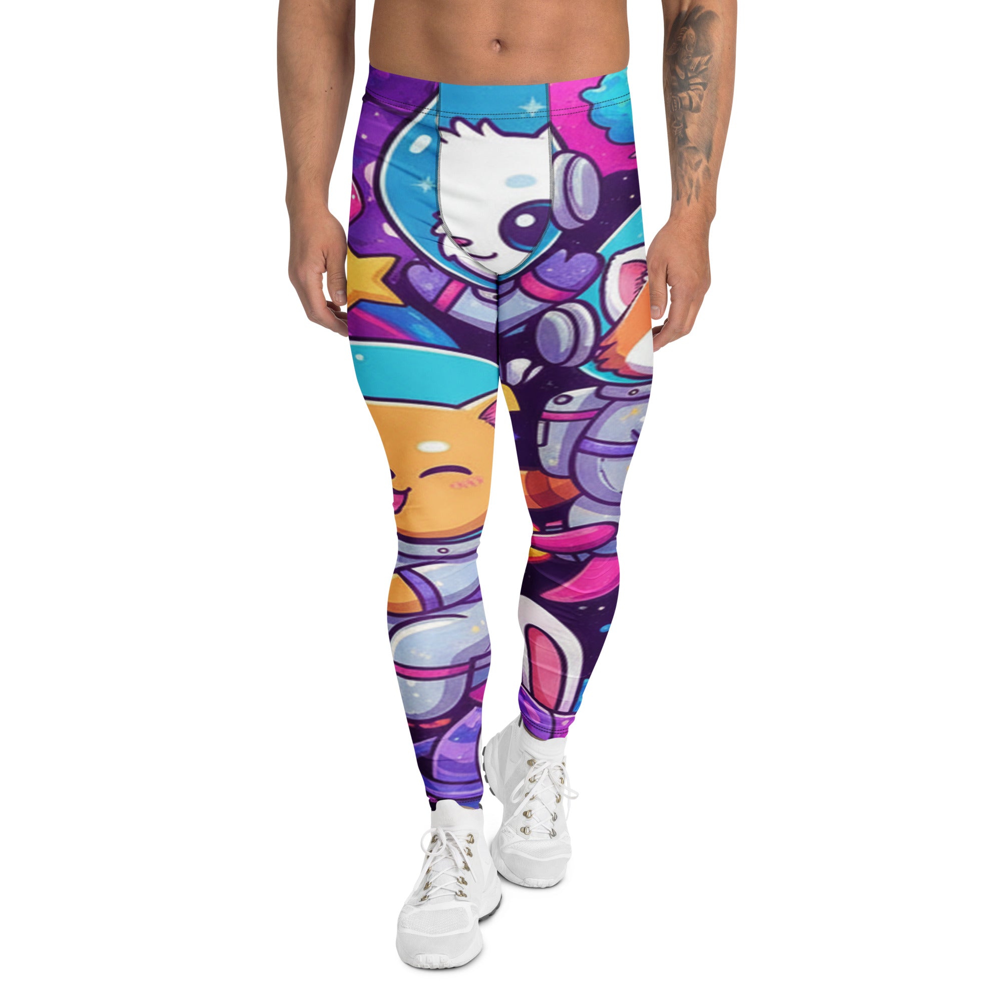 Vibrant Space Animals Meggings | GearBunch