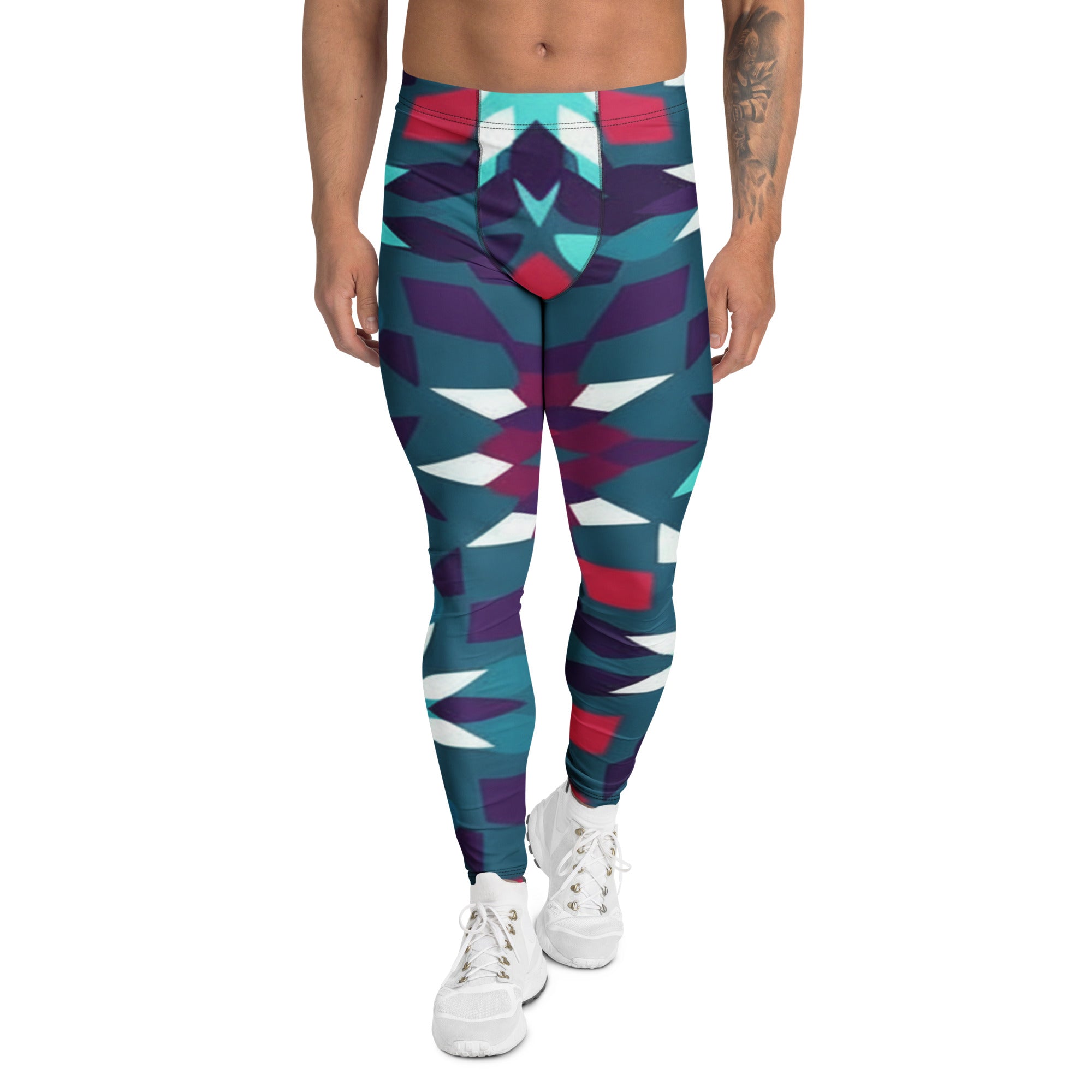 Zellige Crimson Teal Meggings | GearBunch