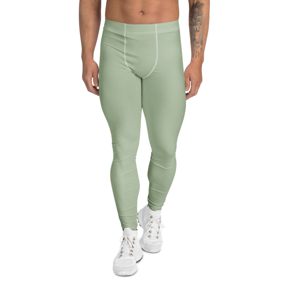 Solid leggings front view | GearBunch