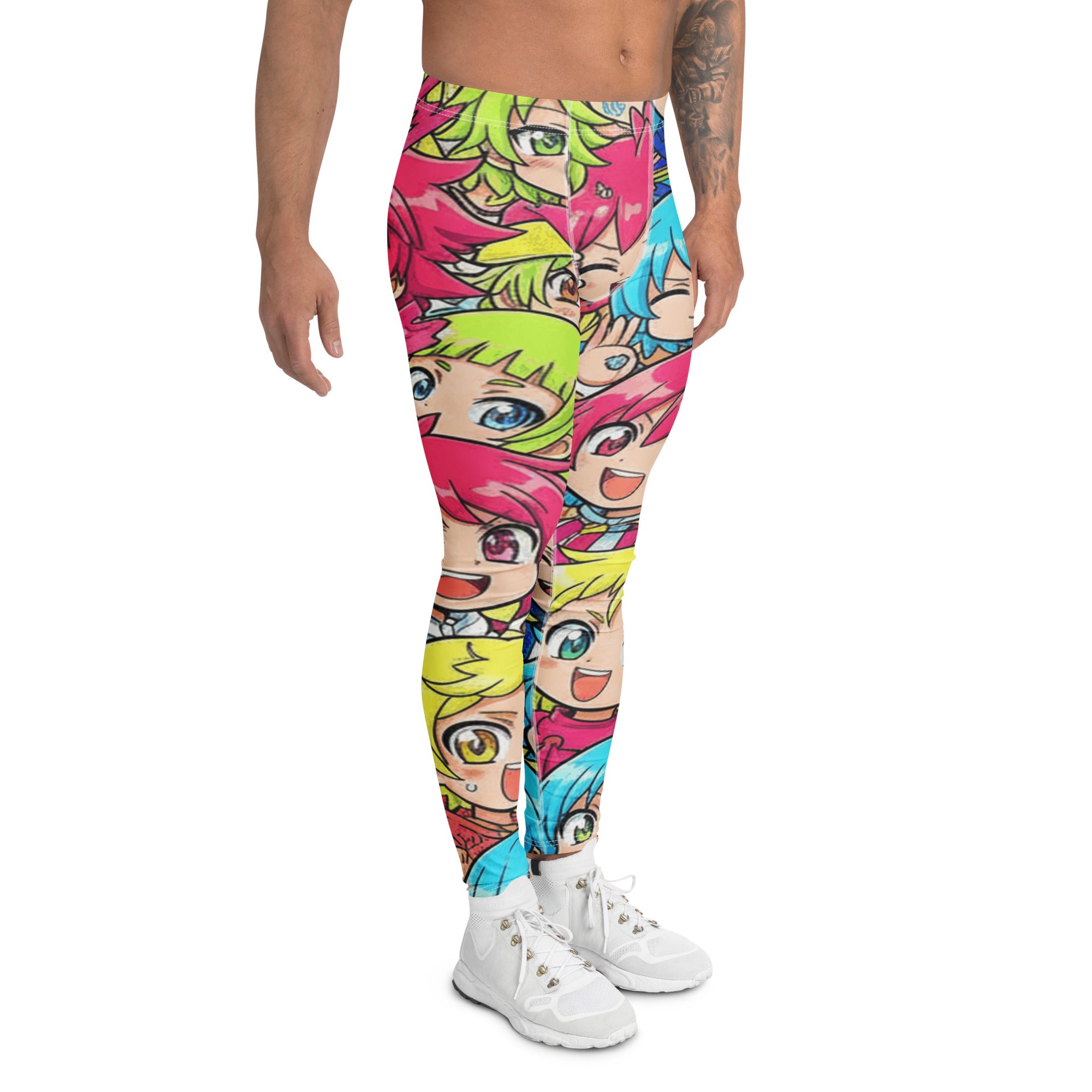 Anime Collage Chibi Party Meggings | GearBunch