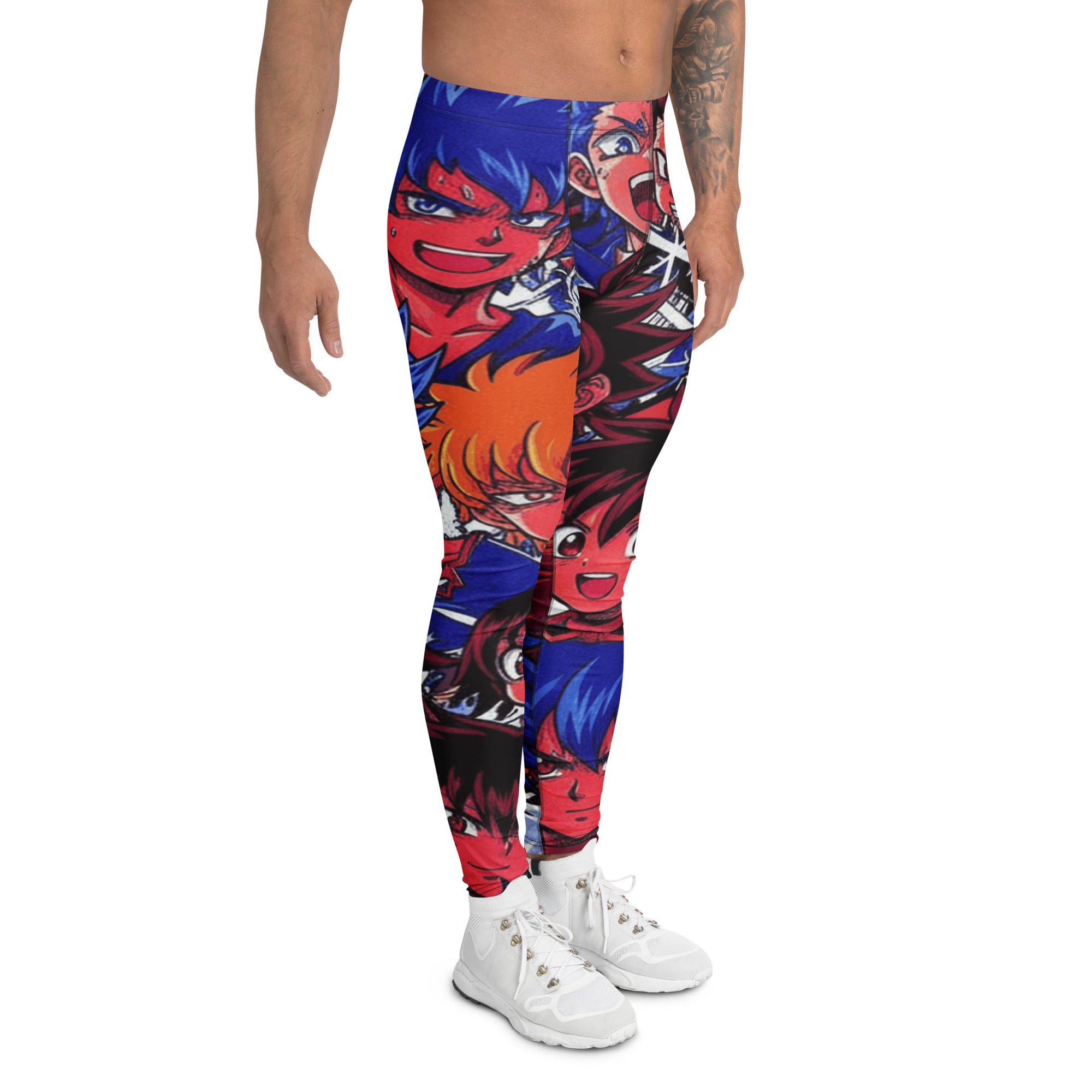 Anime Collage Dark Shonen Meggings | GearBunch