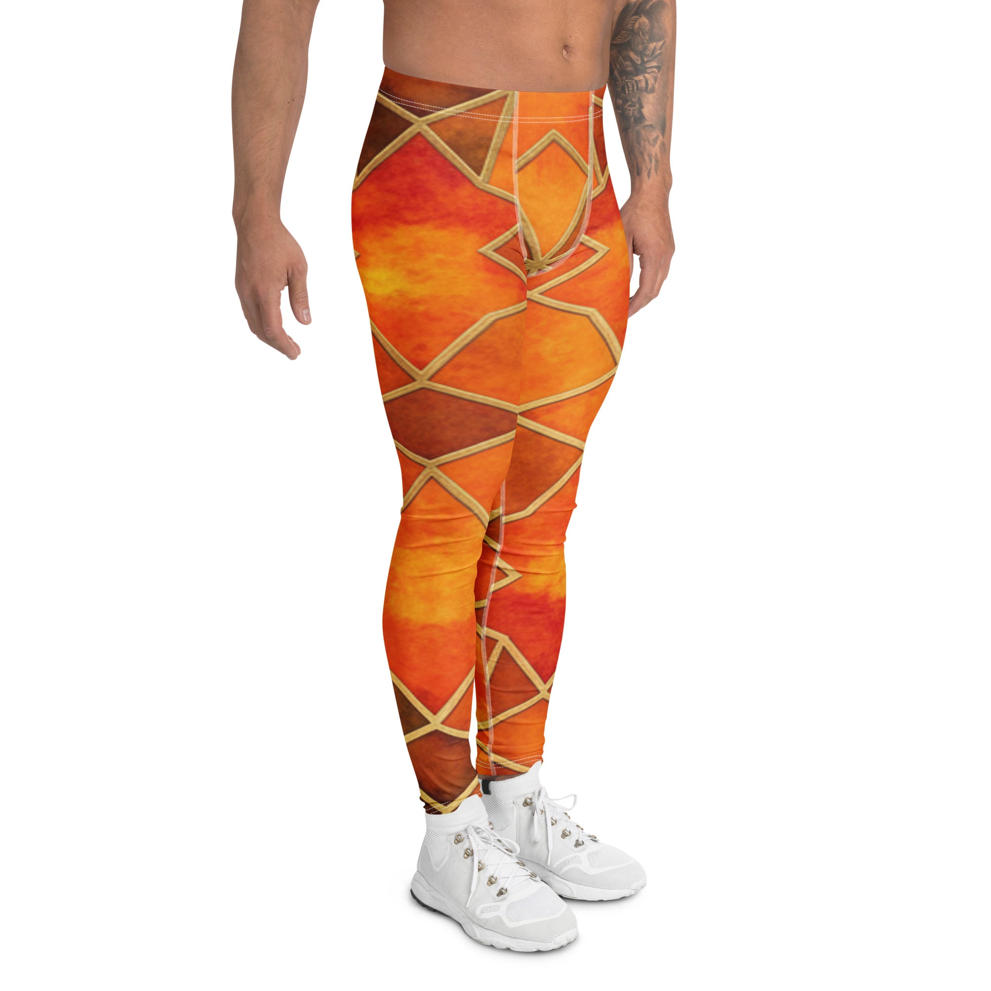 Autumn Spice Watercolour Meggings | GearBunch