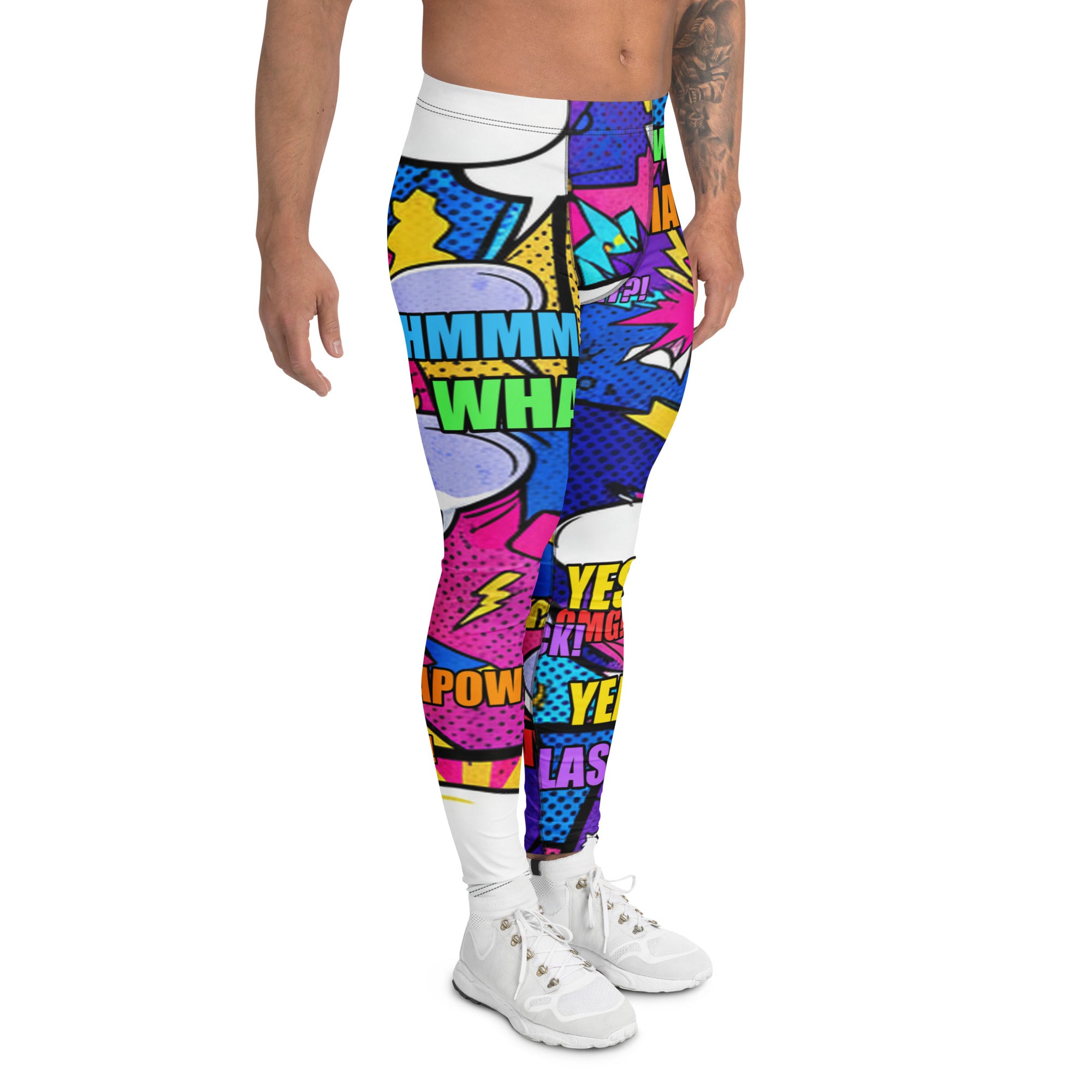Comic Strip Cosmic Boom Meggings | GearBunch