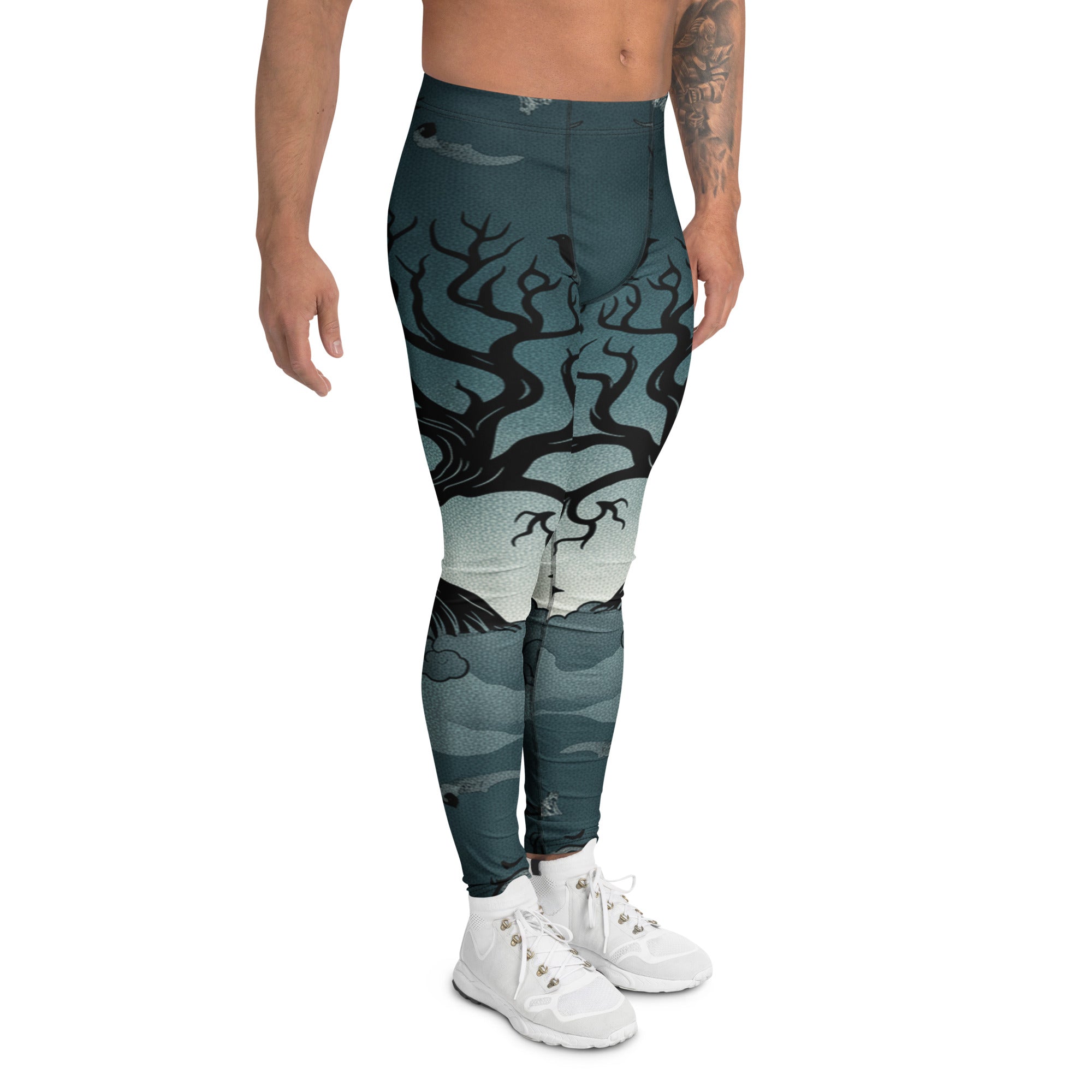 Haunted Forest Silhouette Meggings | GearBunch