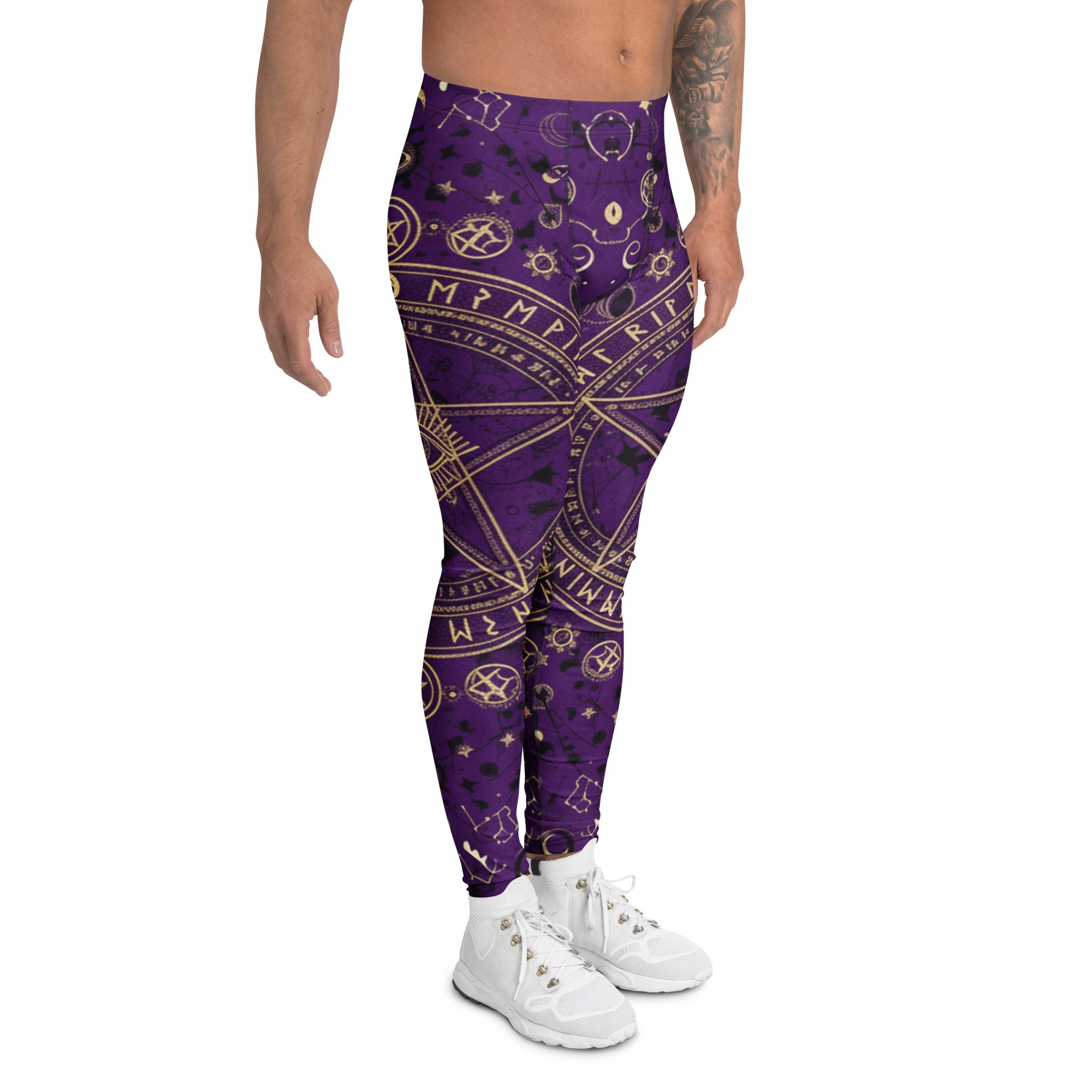 Pentagram Geometric Mystic Meggings | GearBunch