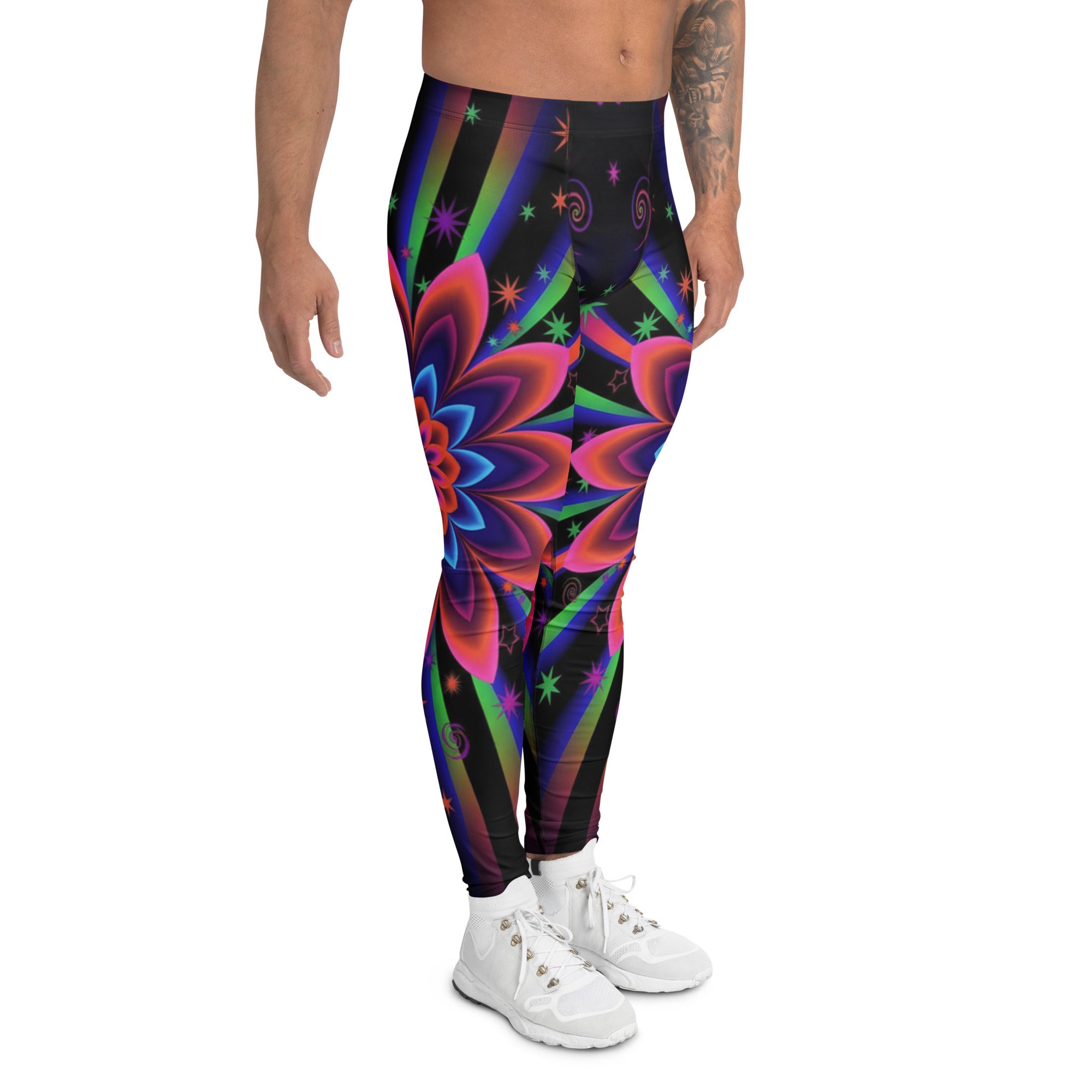 Psychedelic Blacklight Meggings | GearBunch