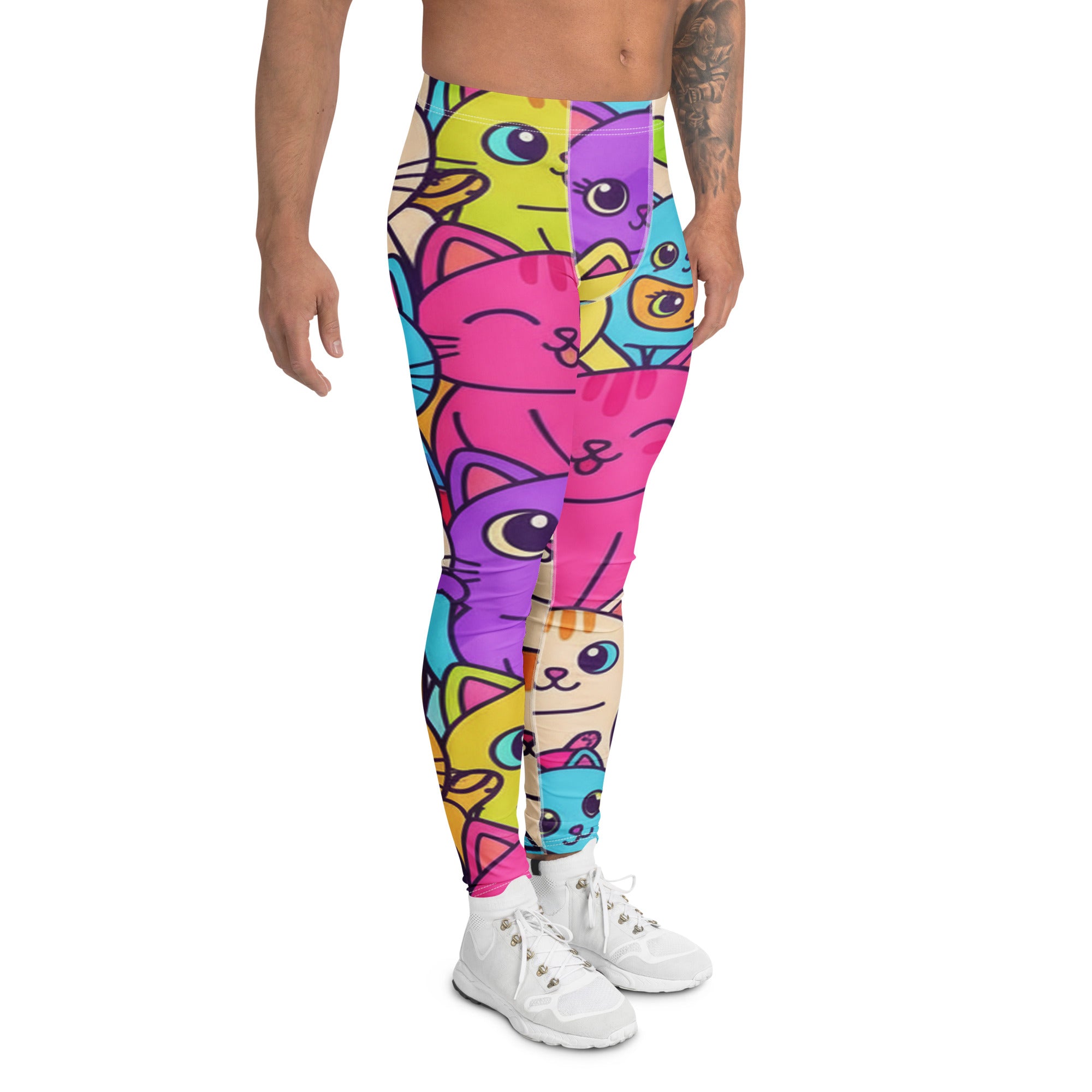 Vibrant Cats Everywhere Meggings | GearBunch