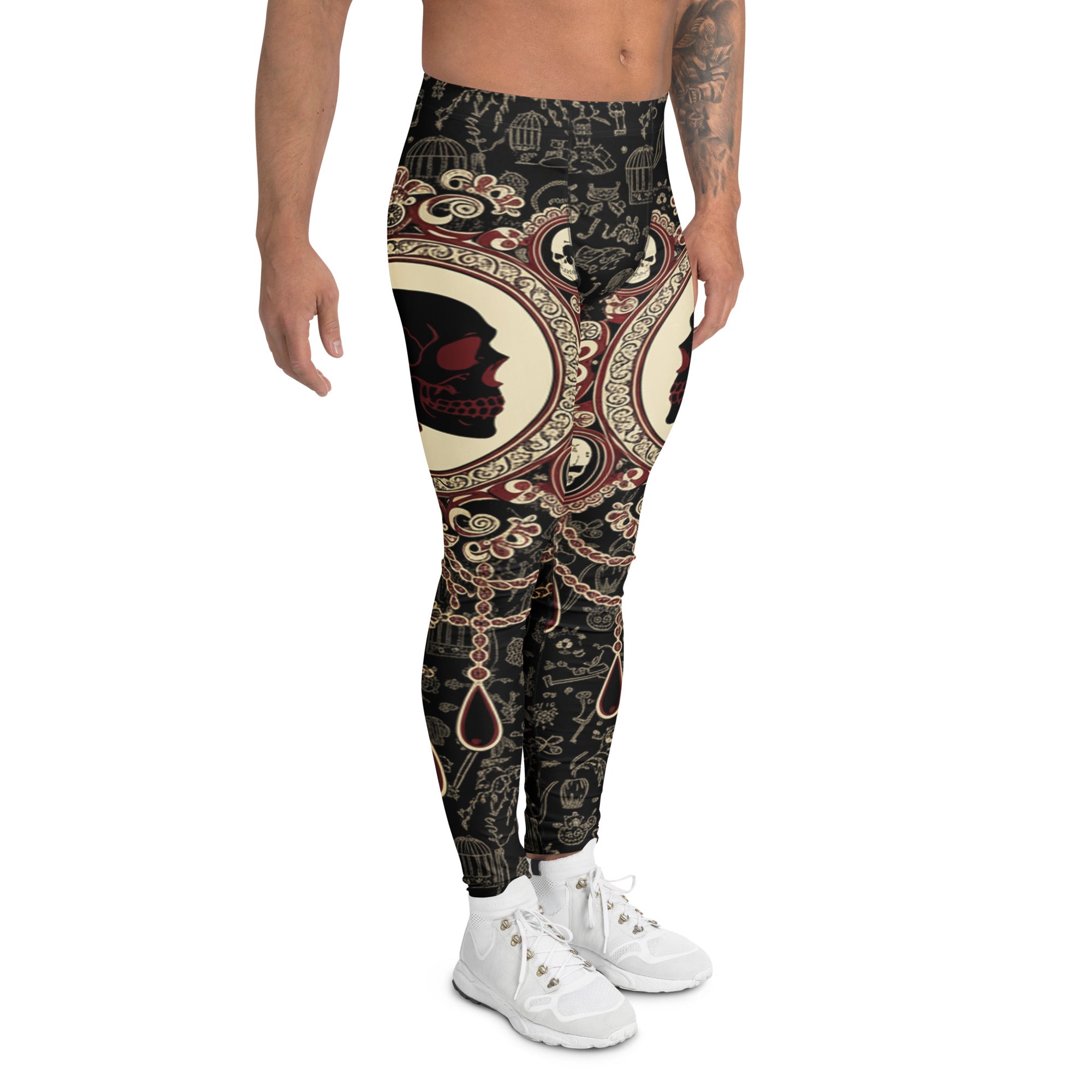 Victorian Mourning Lace Meggings | GearBunch