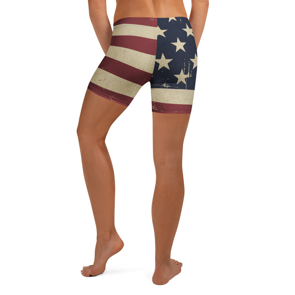 Vintage American Flag Shorts | GearBunch