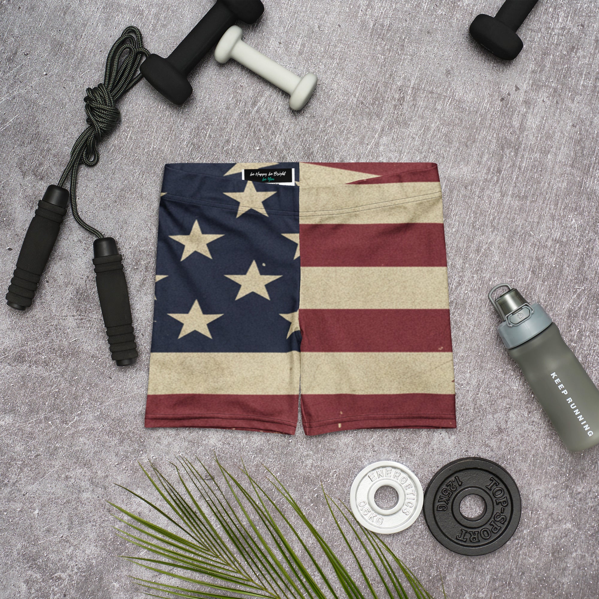 American Flag Distressed Shorts | GearBunch
