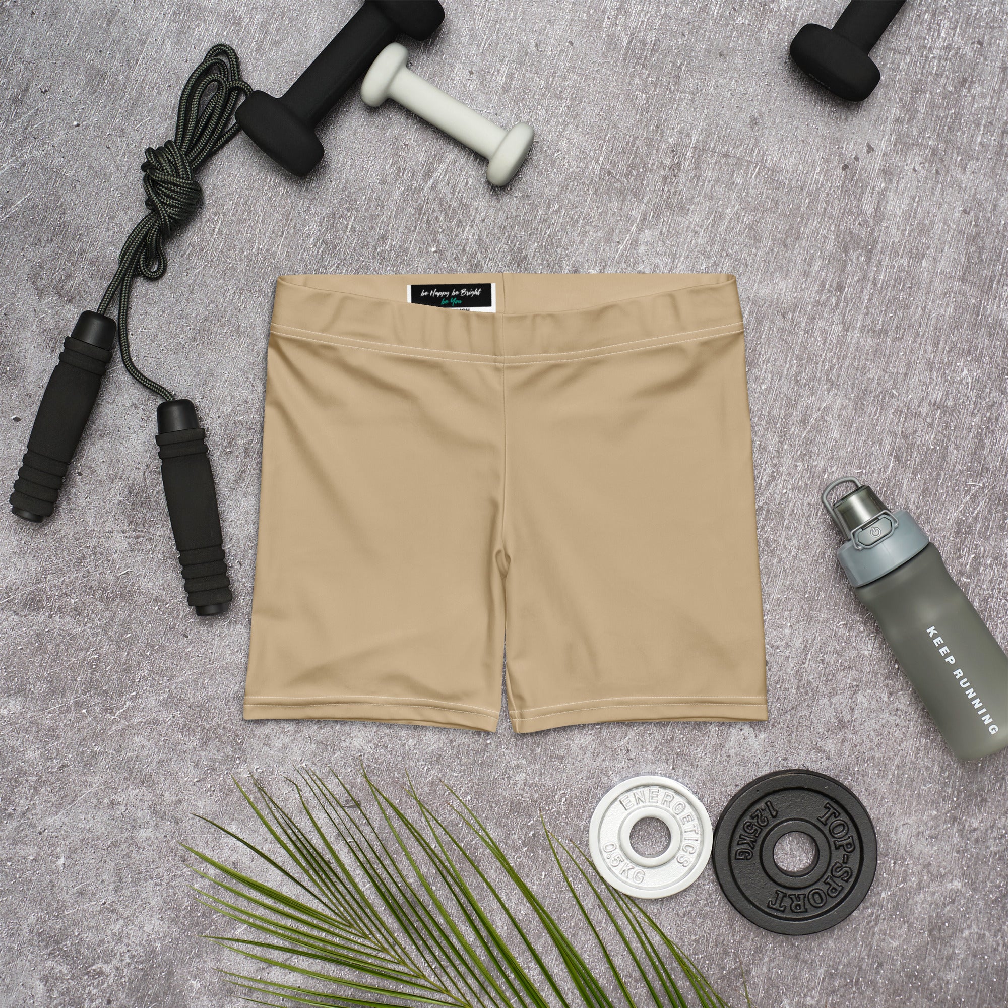 Solid Light Camel Gear Up Shorts | GearBunch