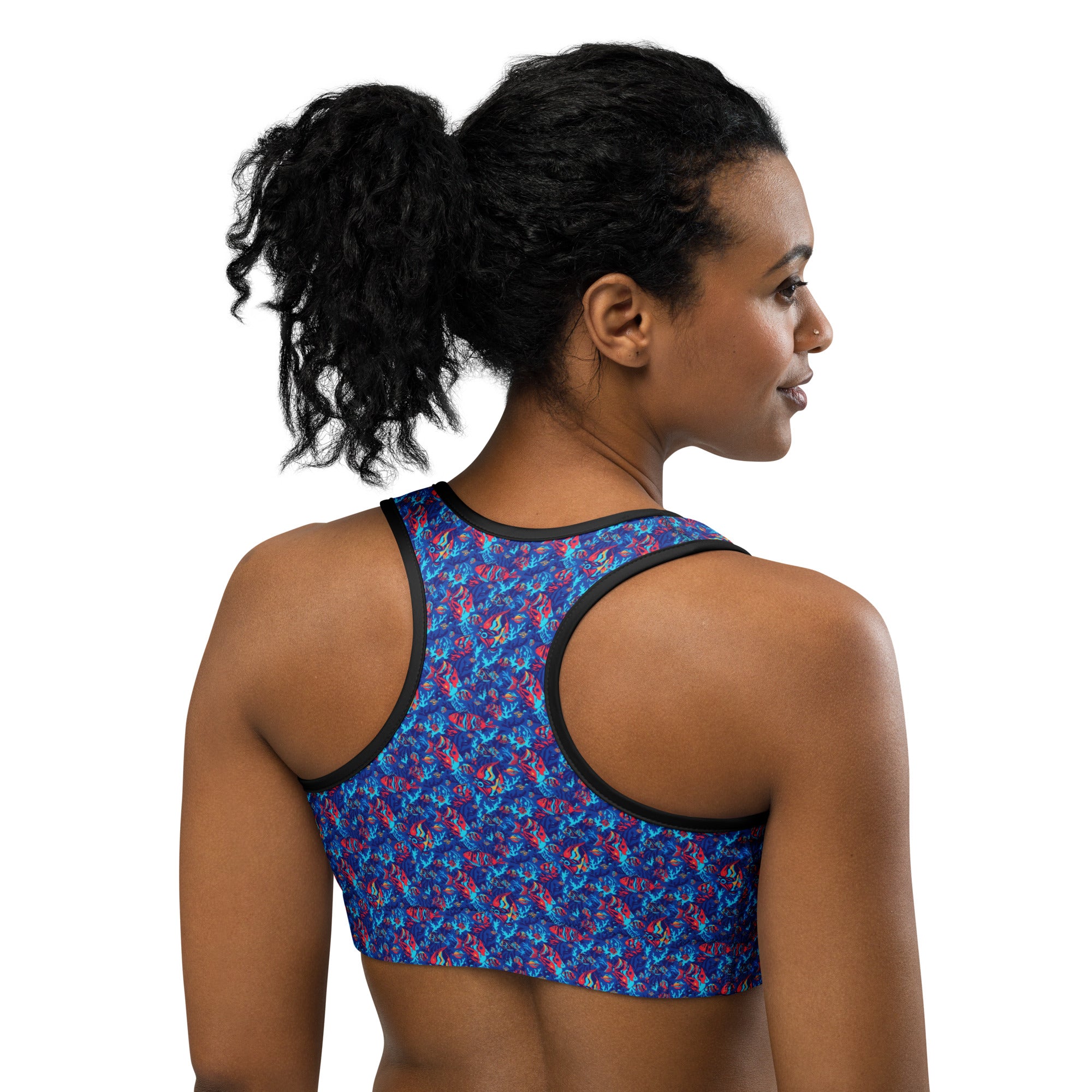 Tropical Fish Reef Sports Bra | GearBunch