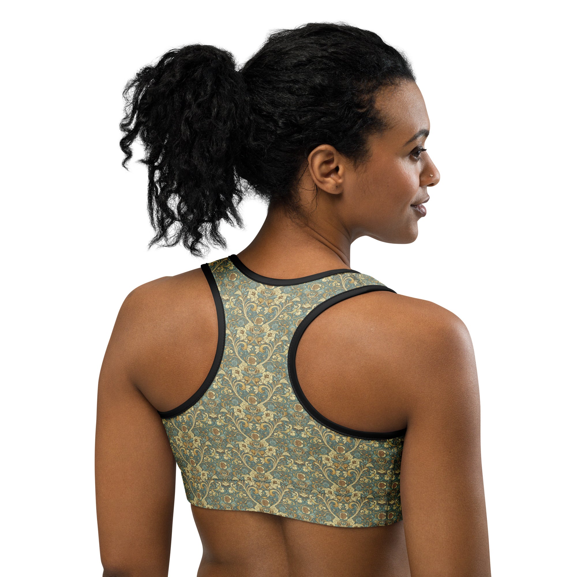 Art Nouveau Fairytale Sports Bra | GearBunch