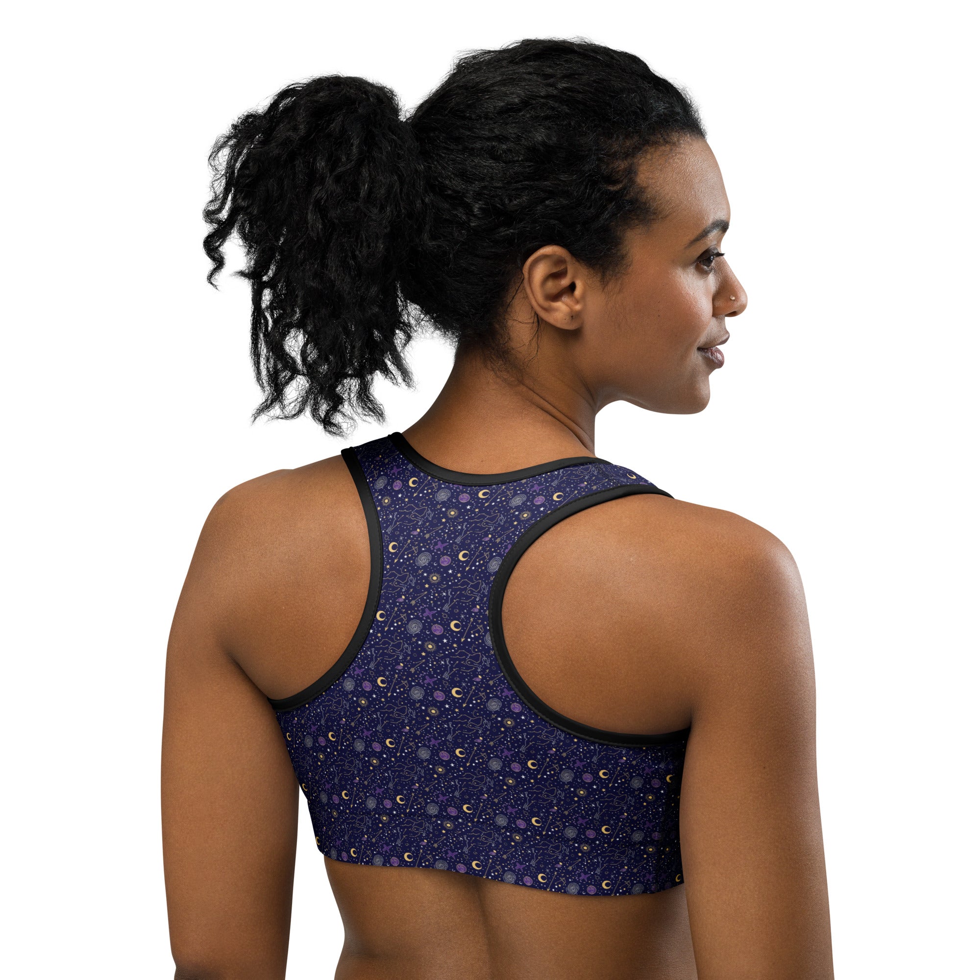 Sagittarius Celestial Sports Bra | GearBunch