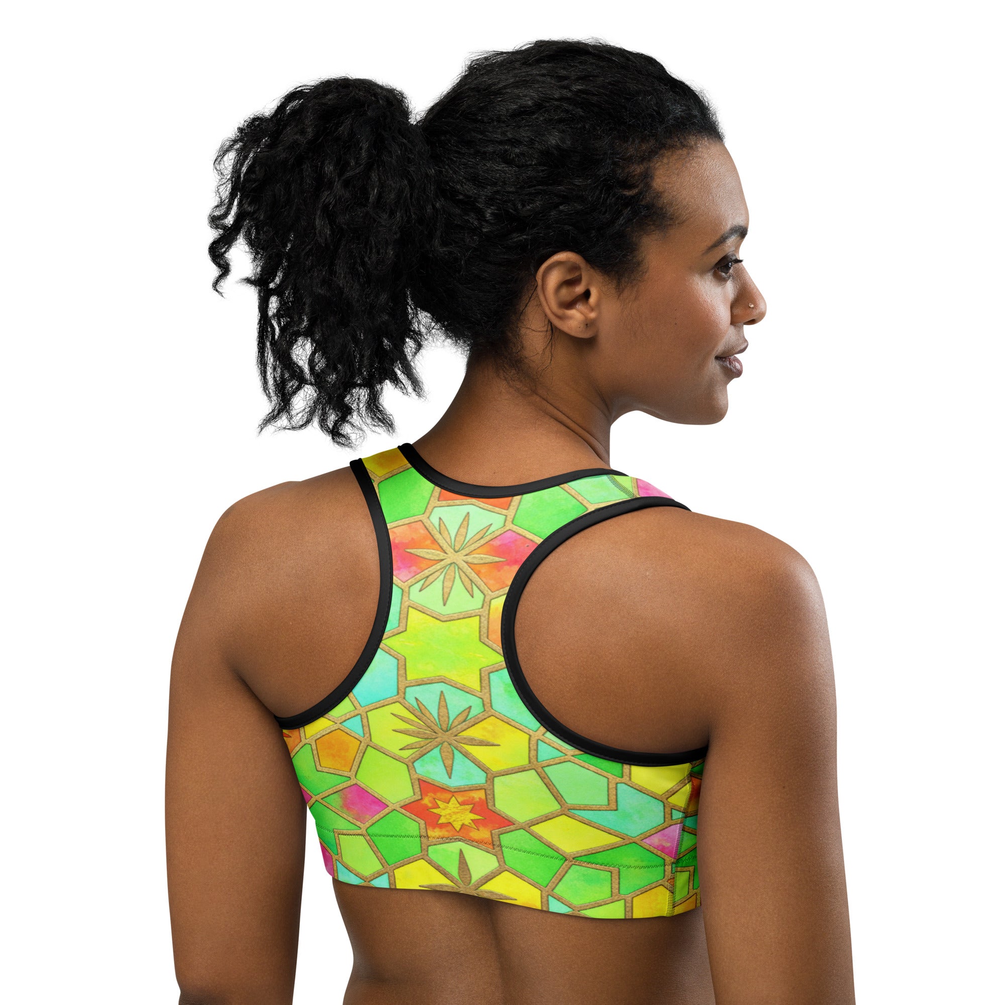 Tropical Punch Sports Bra | GearBunch