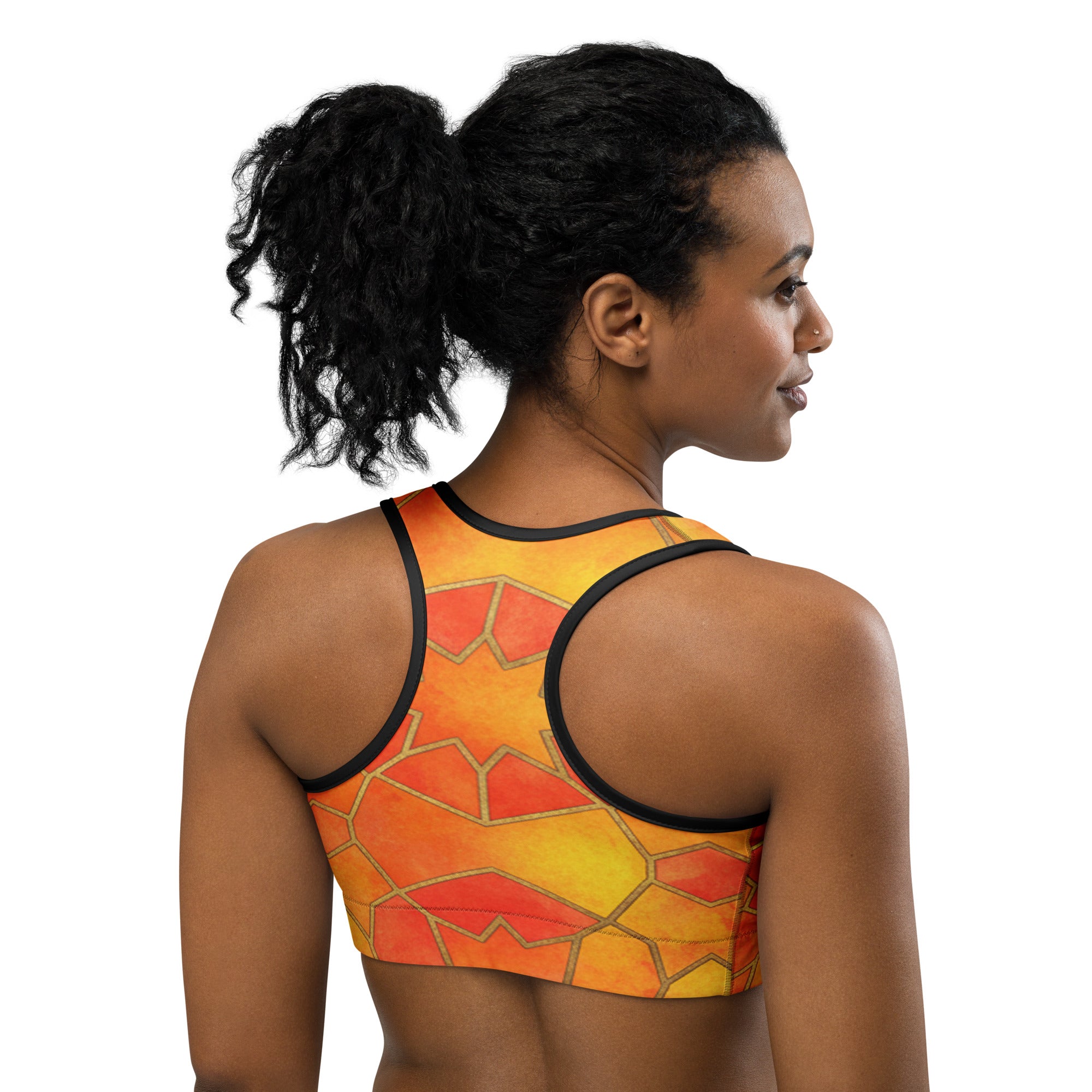 Sunset Blaze Sports Bra | GearBunch