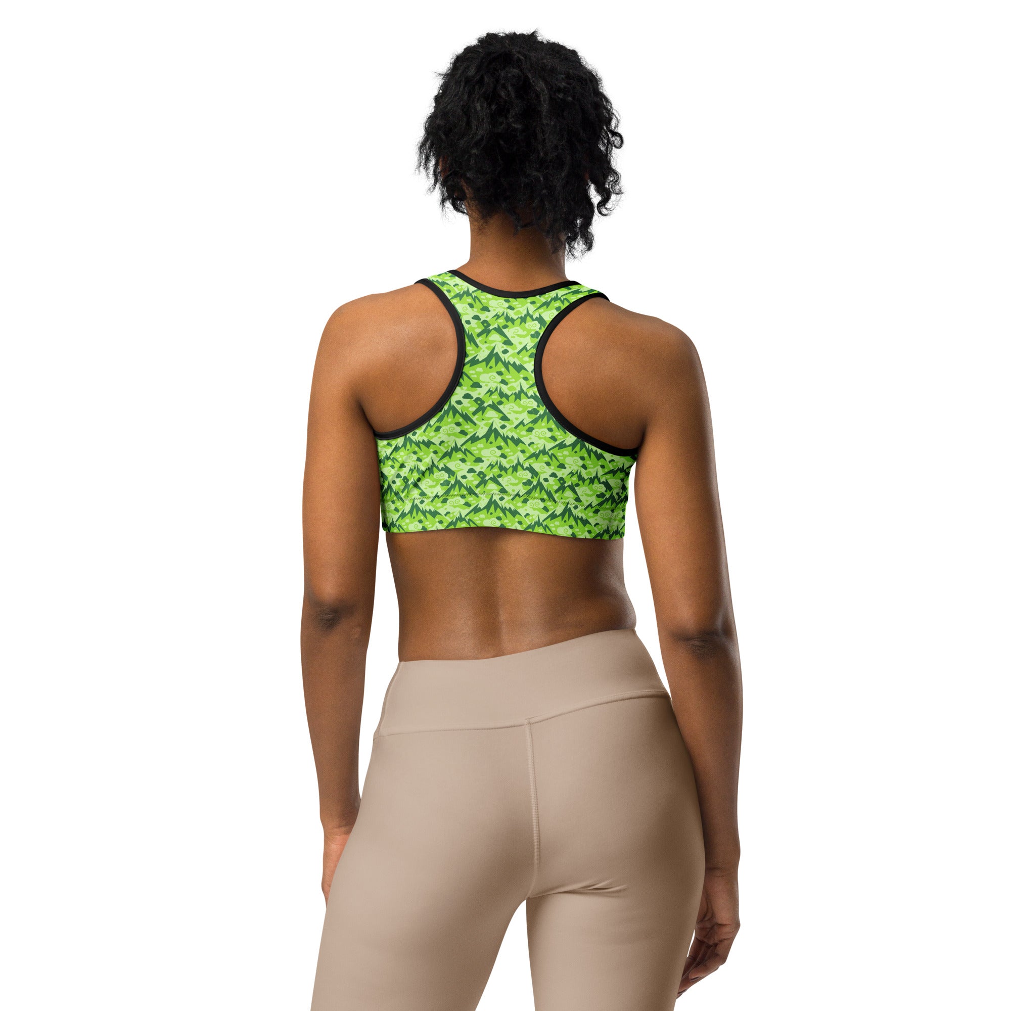 Dragon Mountain Hills Sports Bra | GearBunch