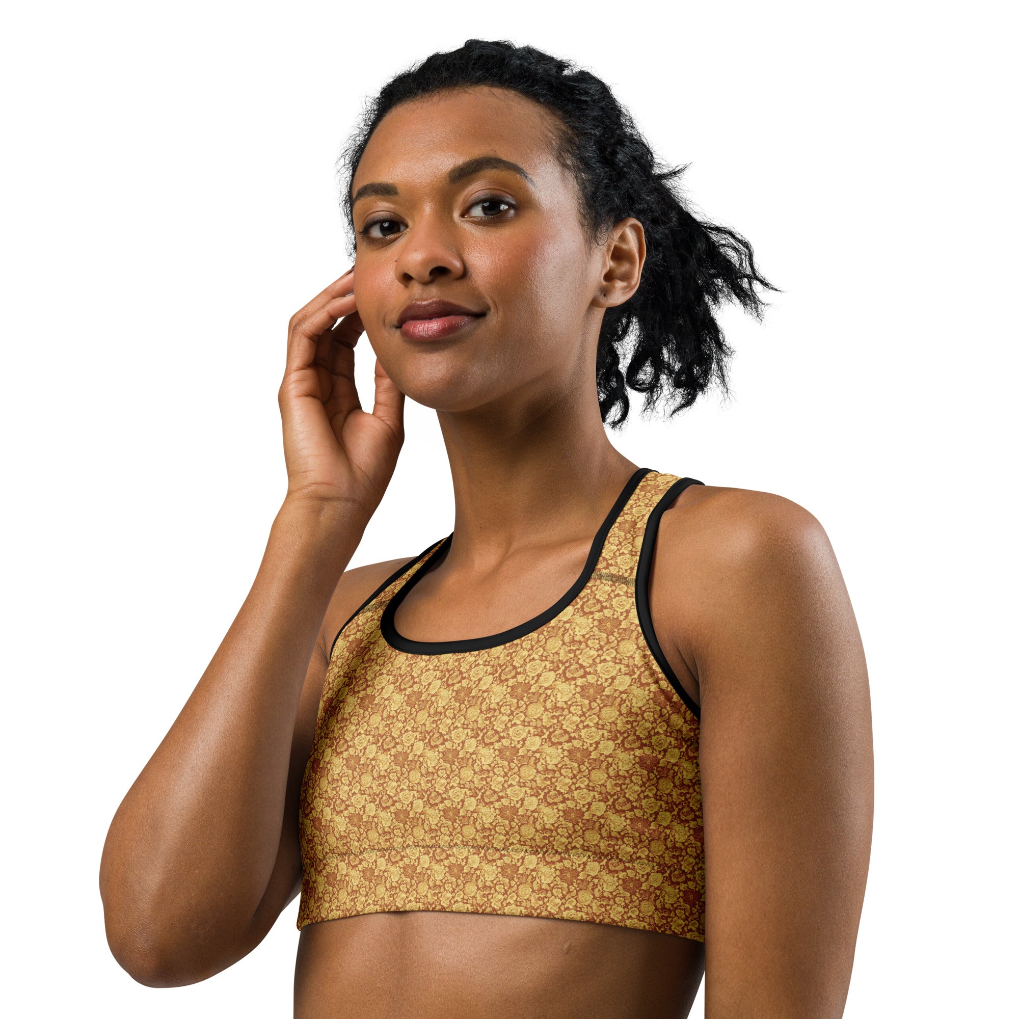 Vintage Magazine Fashion Sports Bra | GearBunch