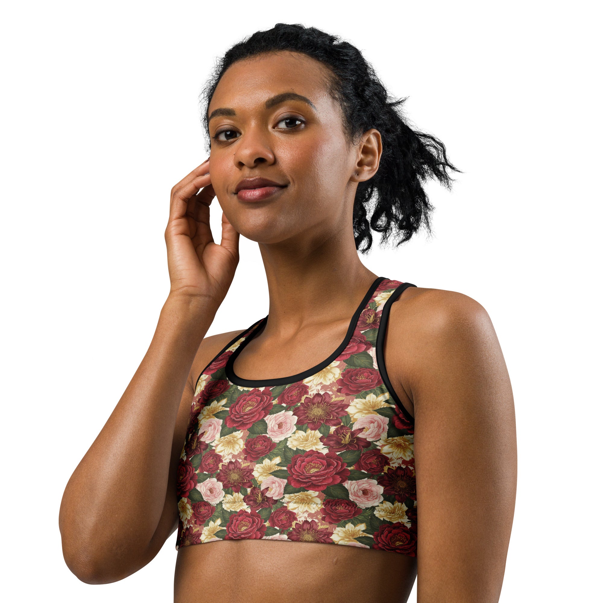 Proverbs 31 Floral Sports Bra | GearBunch