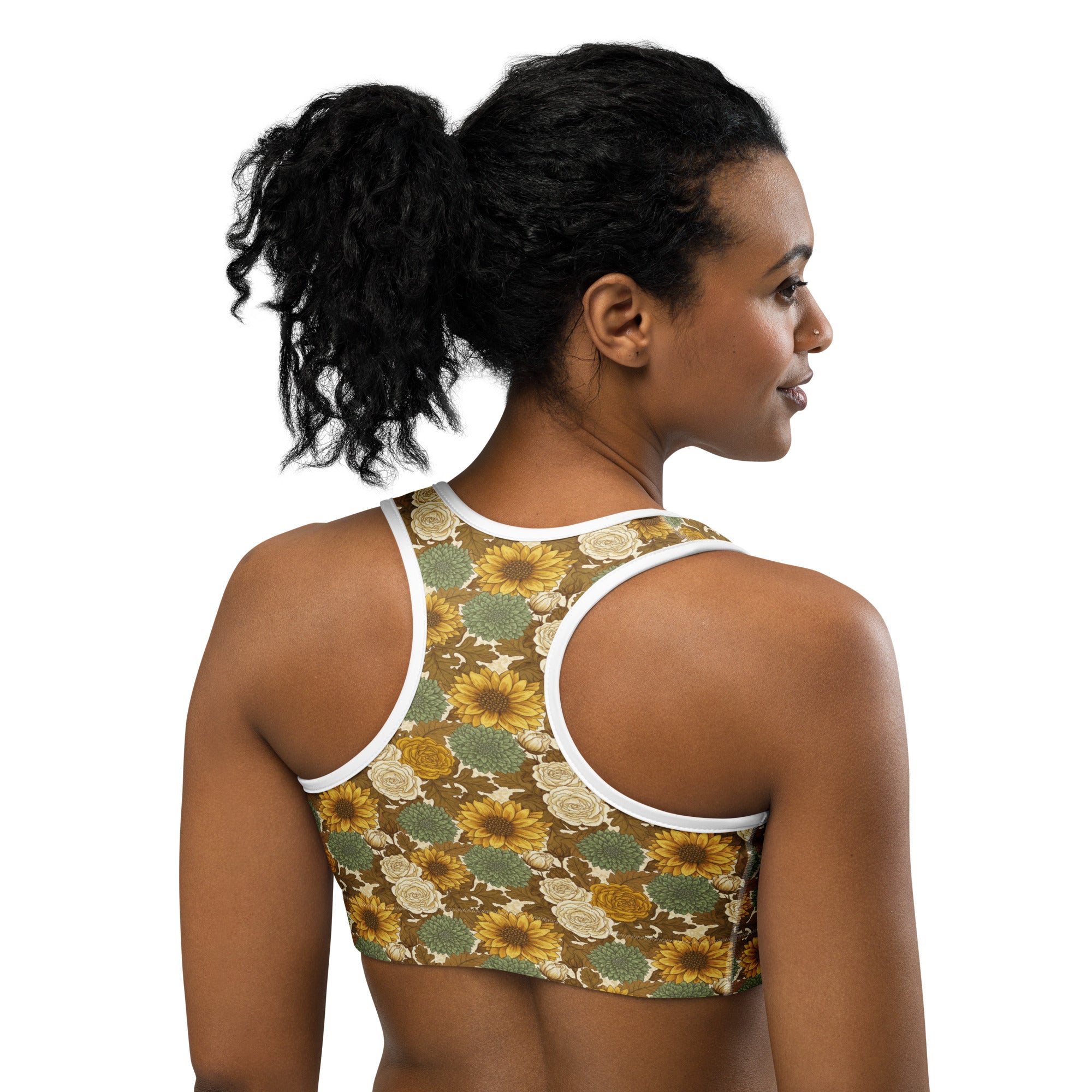 Virgo Harvest Botanical Sports Bra | GearBunch