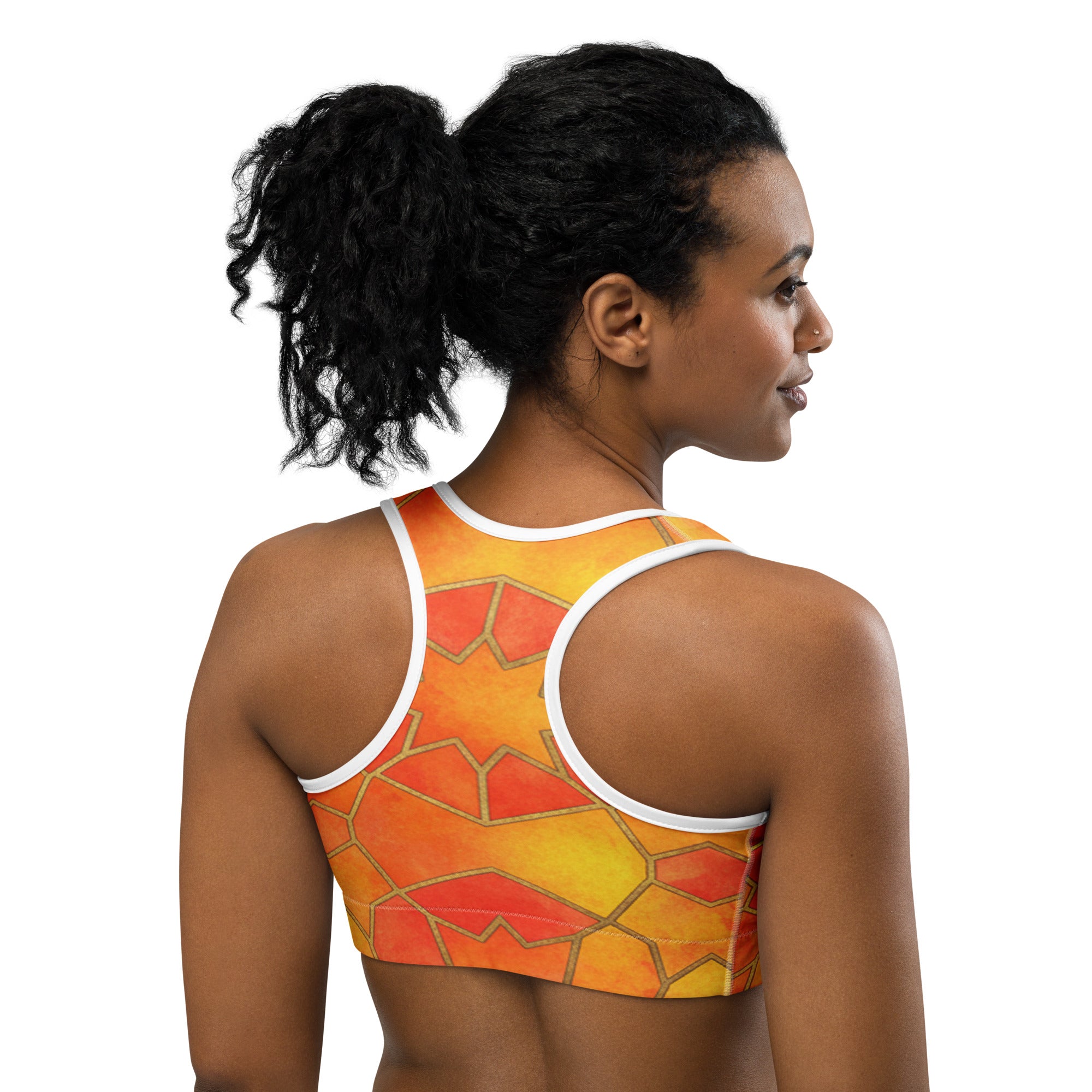 Sunset Blaze Sports Bra | GearBunch