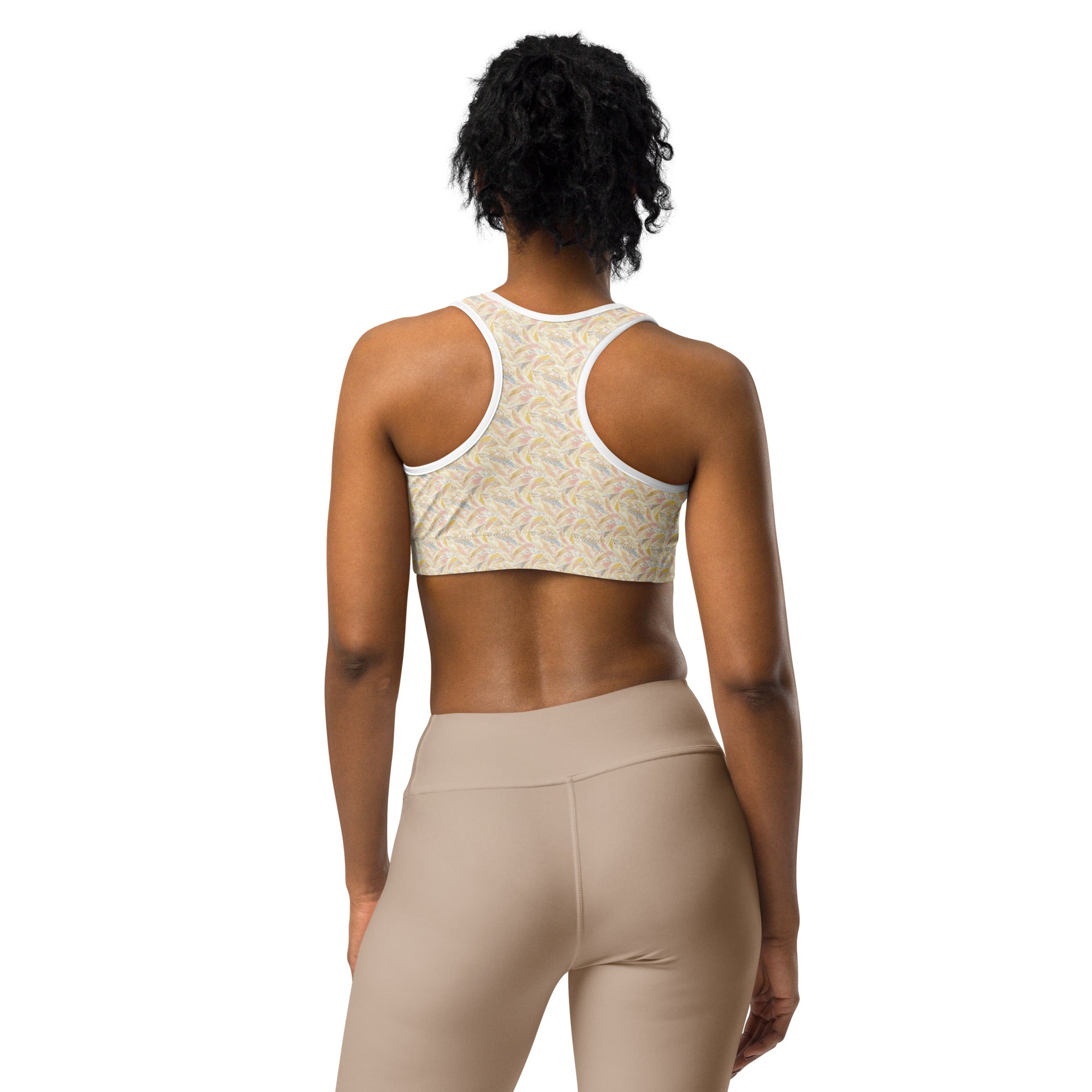 Angel Feathers Sports Bra | GearBunch