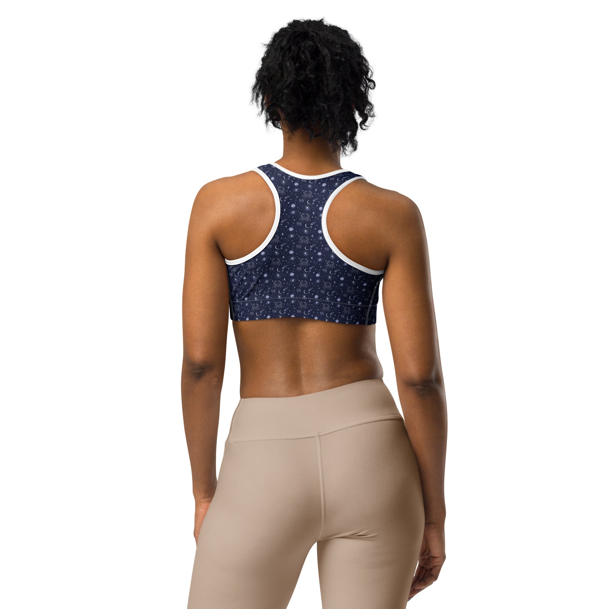Cancer Celestial Sports Bra | GearBunch